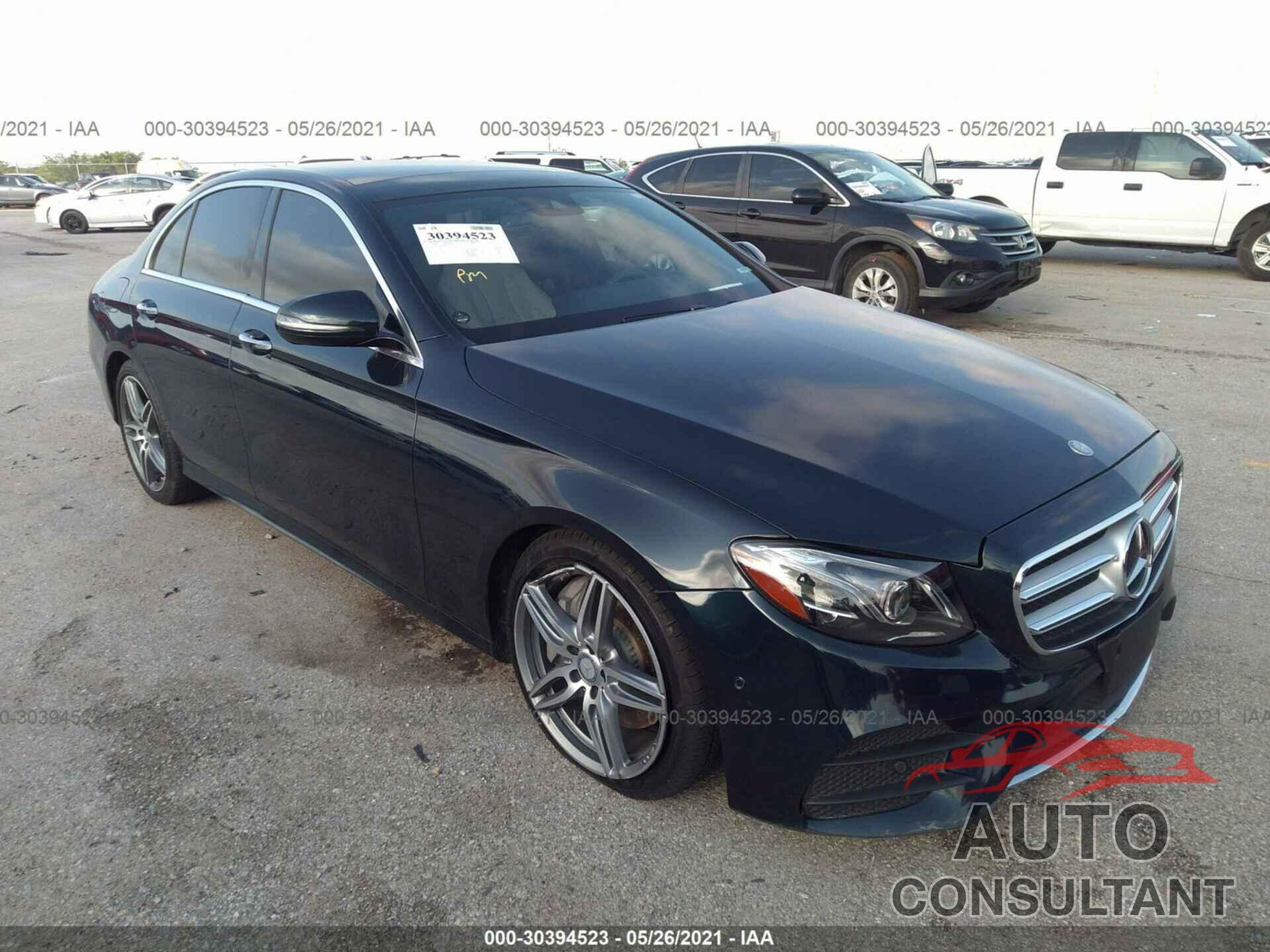 MERCEDES-BENZ E-CLASS 2017 - WDDZF4JB0HA187927