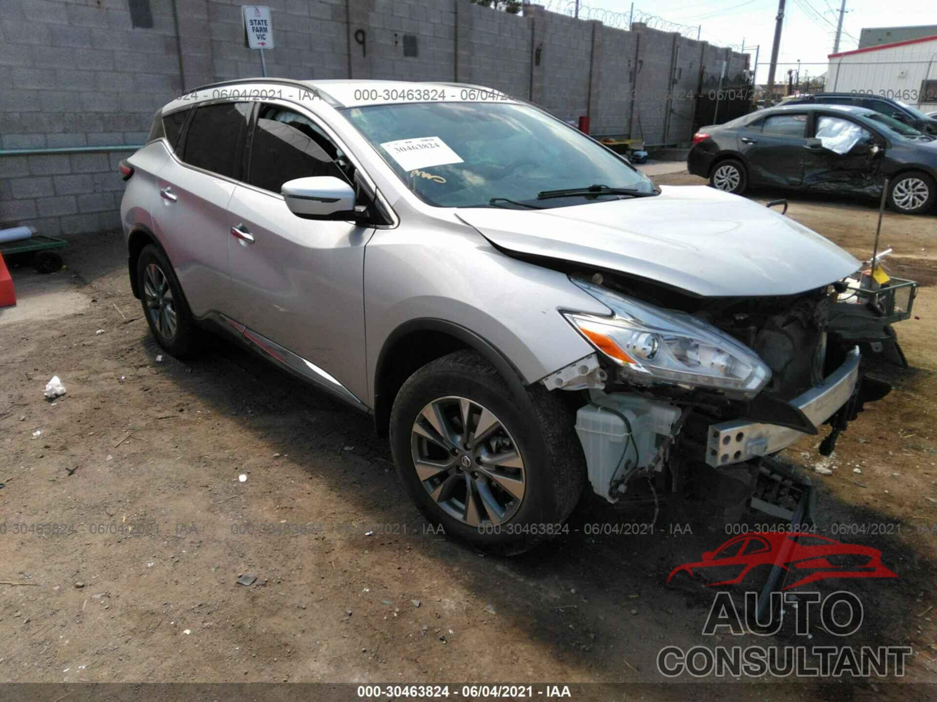 NISSAN MURANO 2017 - 5N1AZ2MGXHN128432