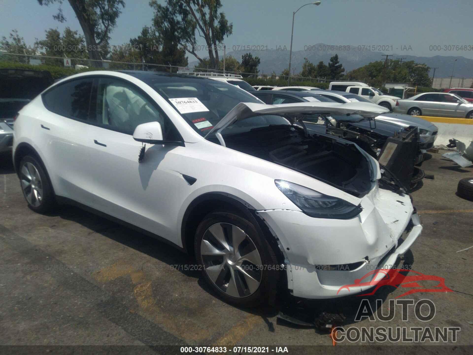 TESLA MODEL Y 2021 - 5YJYGDEE7MF206028