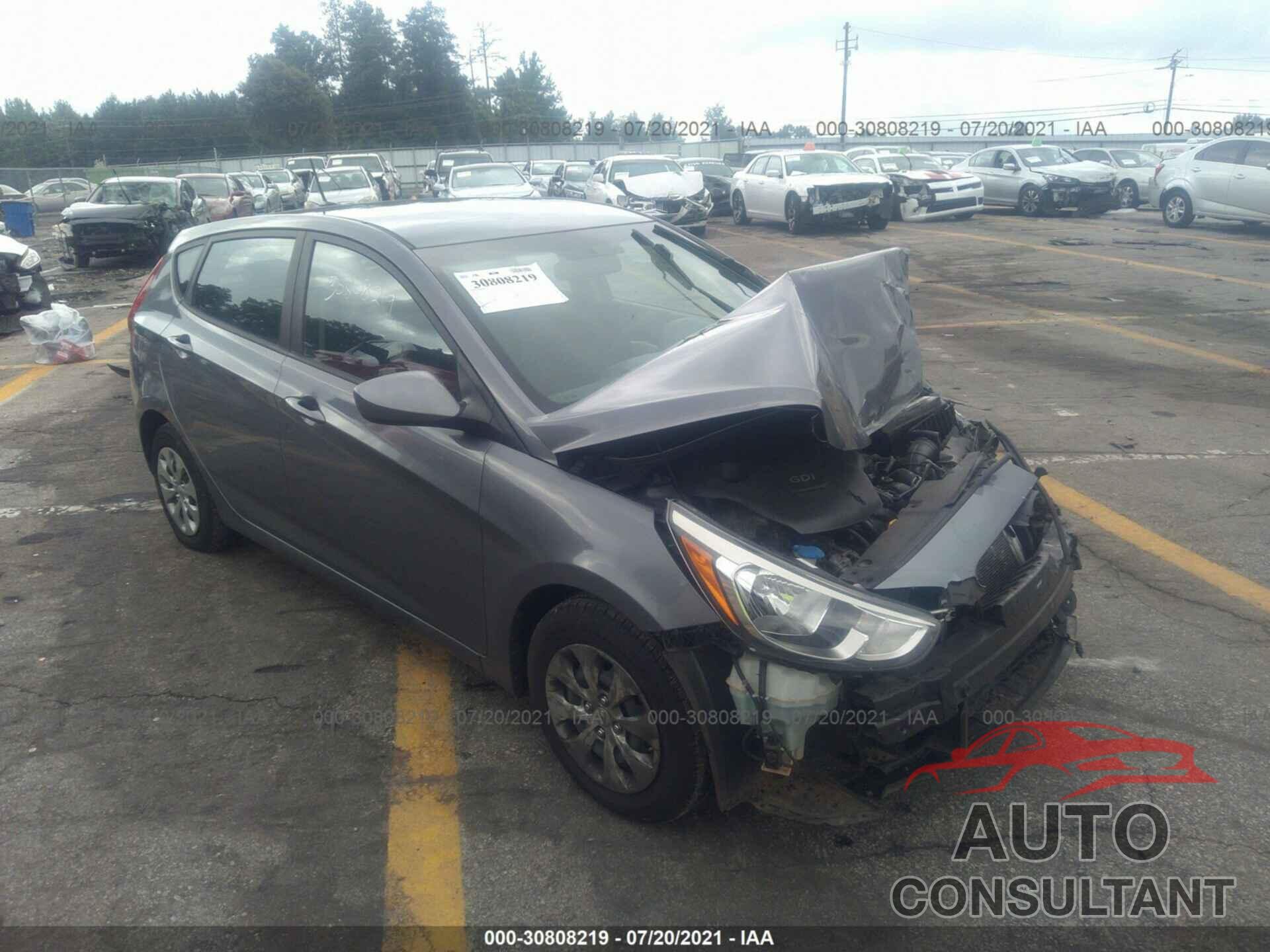 HYUNDAI ACCENT 2017 - KMHCT5AE1HU316048