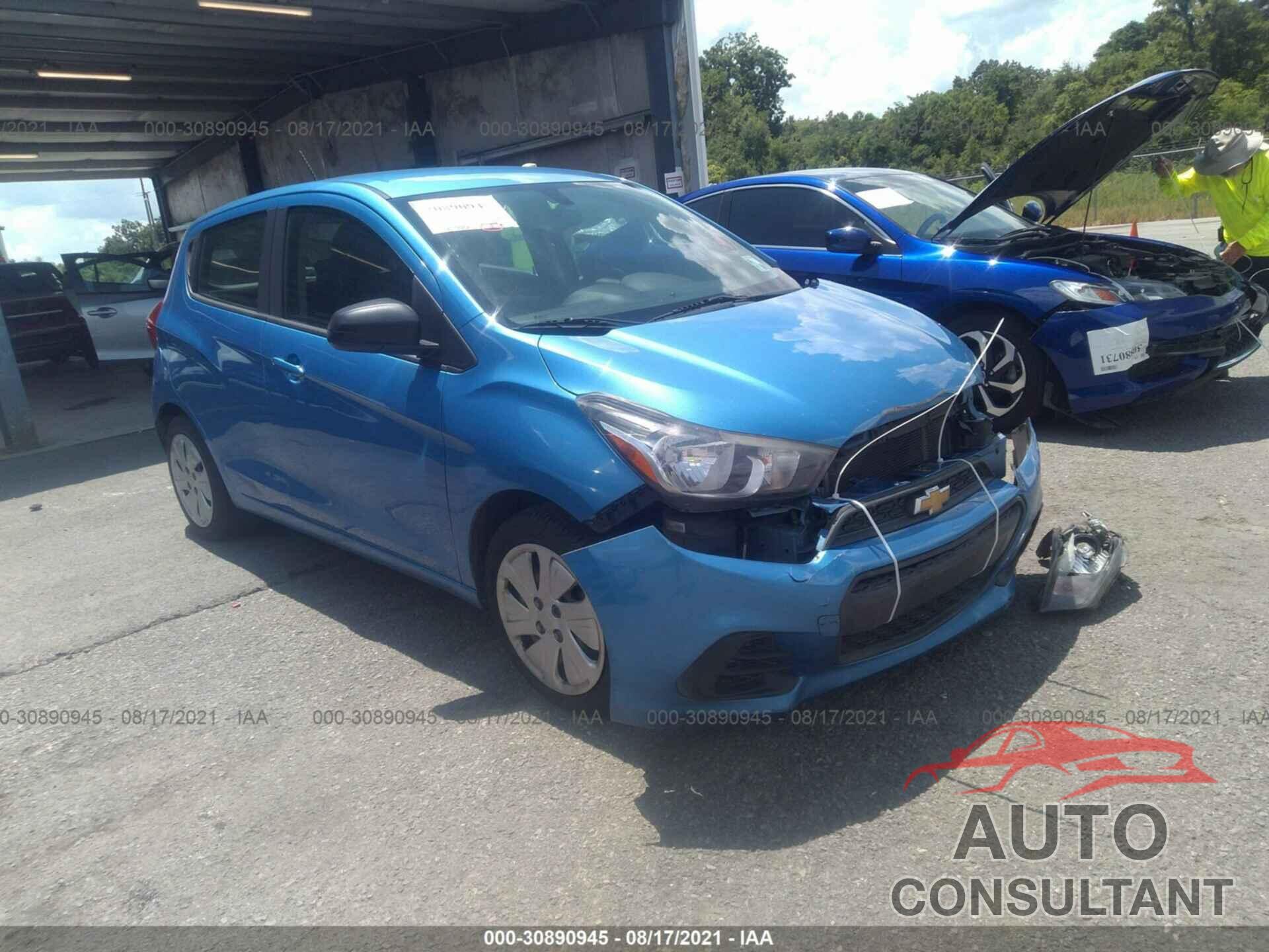 CHEVROLET SPARK 2017 - KL8CB6SA8HC723694