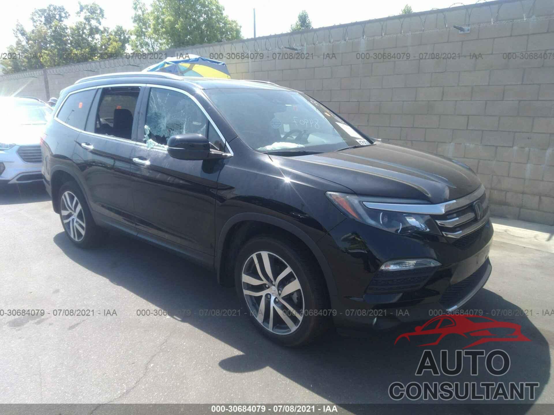 HONDA PILOT 2017 - 5FNYF6H09HB055326