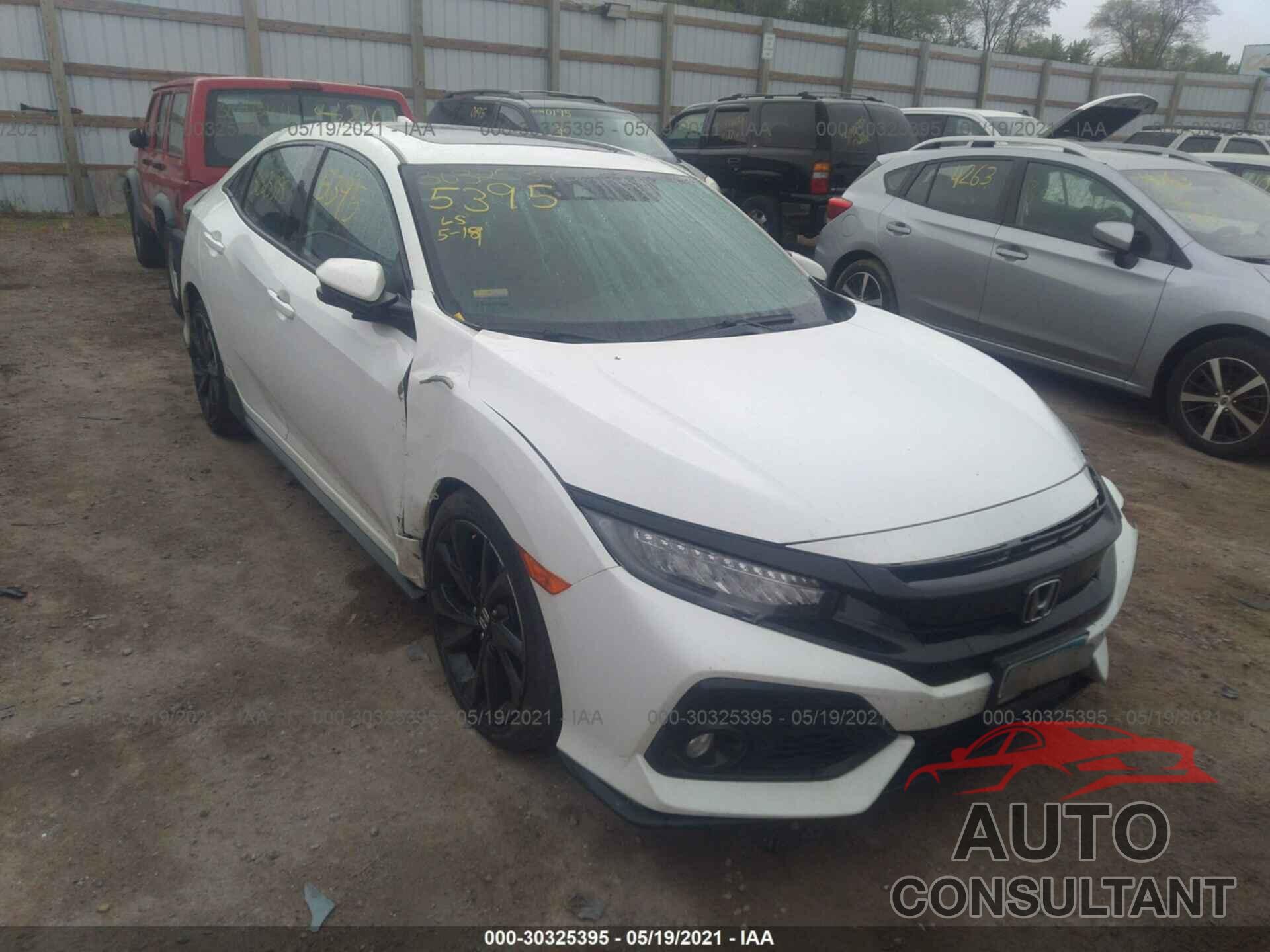 HONDA CIVIC HATCHBACK 2018 - SHHFK7H94JU223692