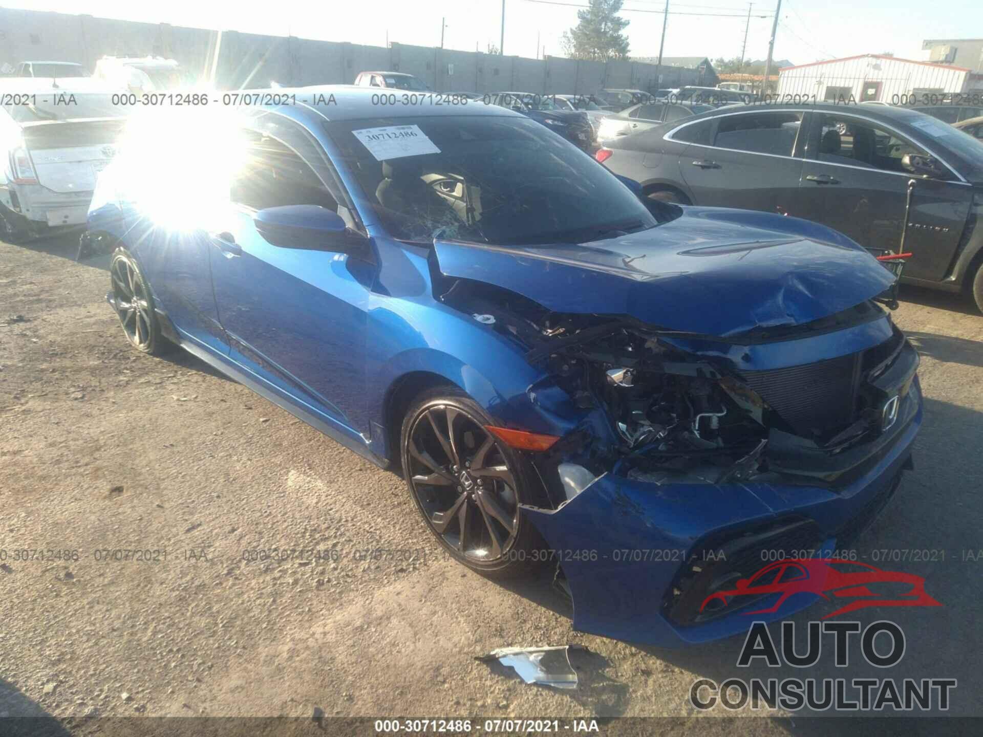 HONDA CIVIC HATCHBACK 2019 - SHHFK7H42KU220229