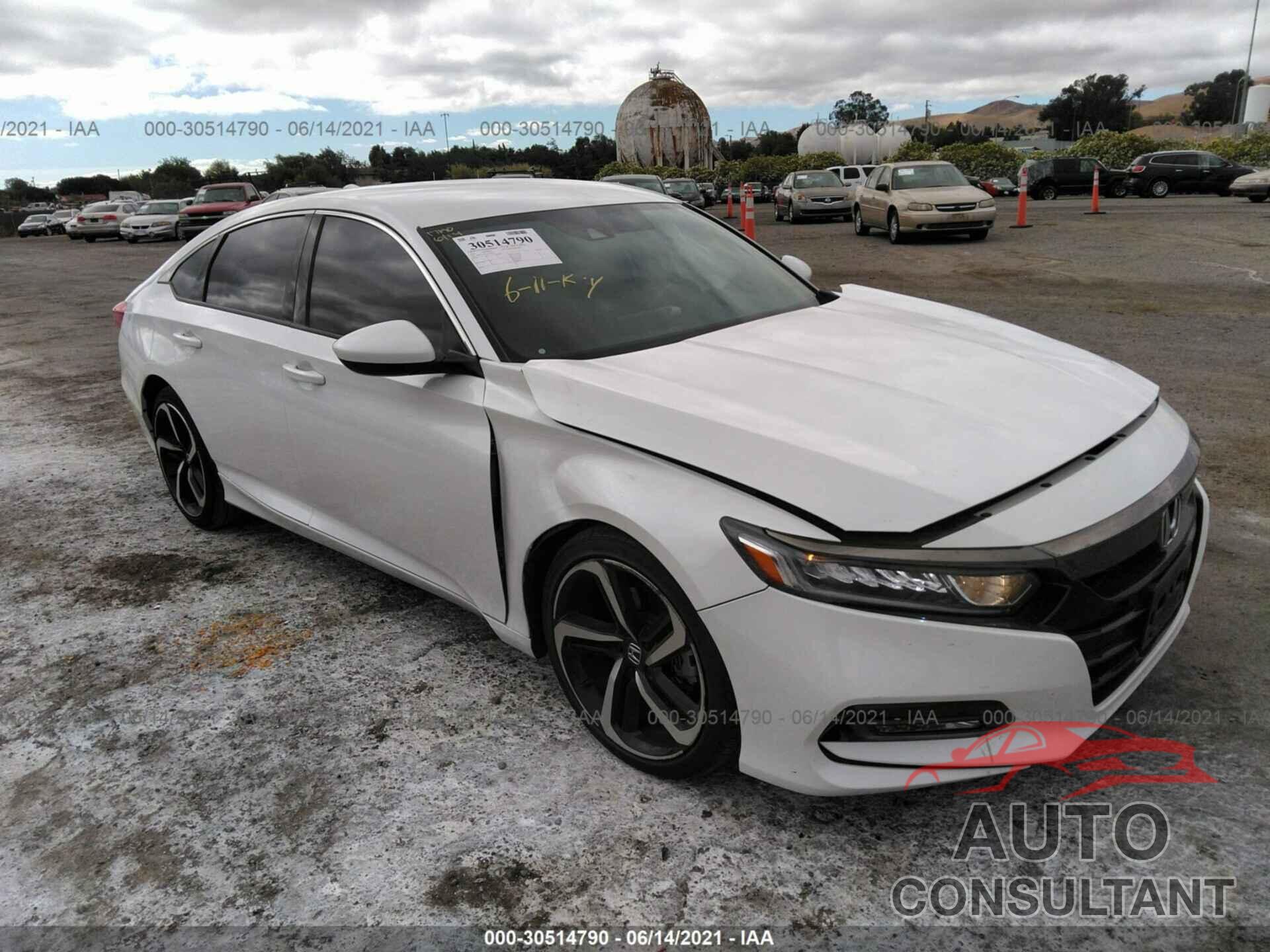 HONDA ACCORD SEDAN 2018 - 1HGCV1F37JA242397