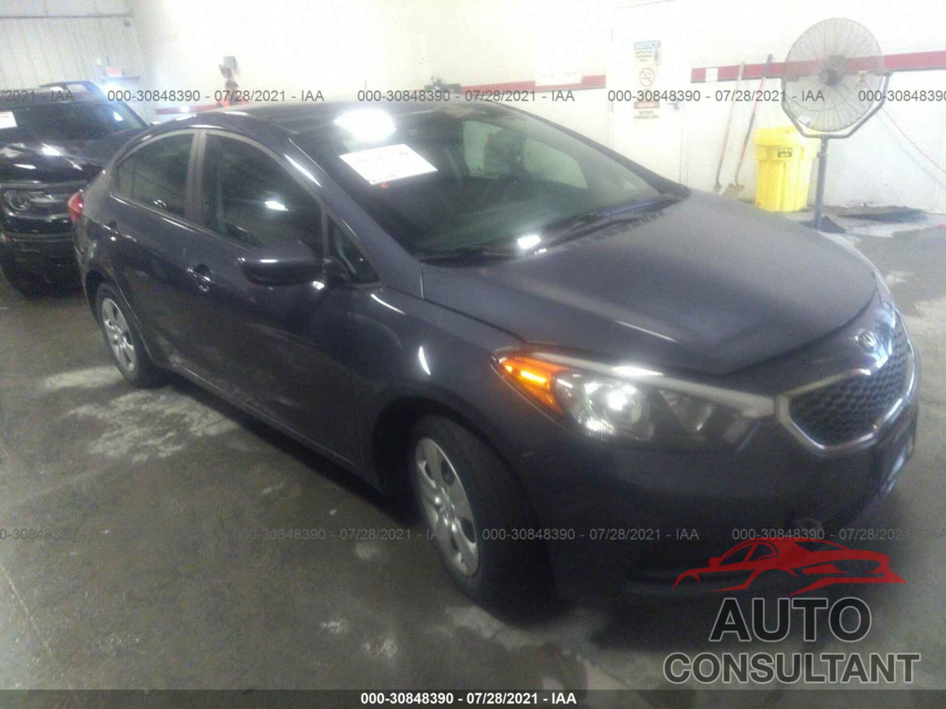 KIA FORTE 2016 - KNAFK4A67G5567329