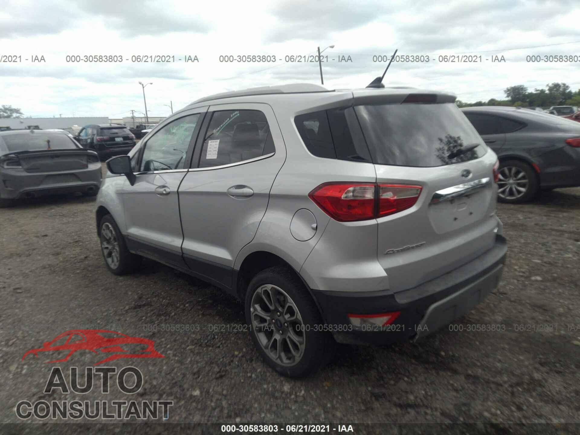 FORD ECOSPORT 2020 - MAJ6S3KL2LC358559