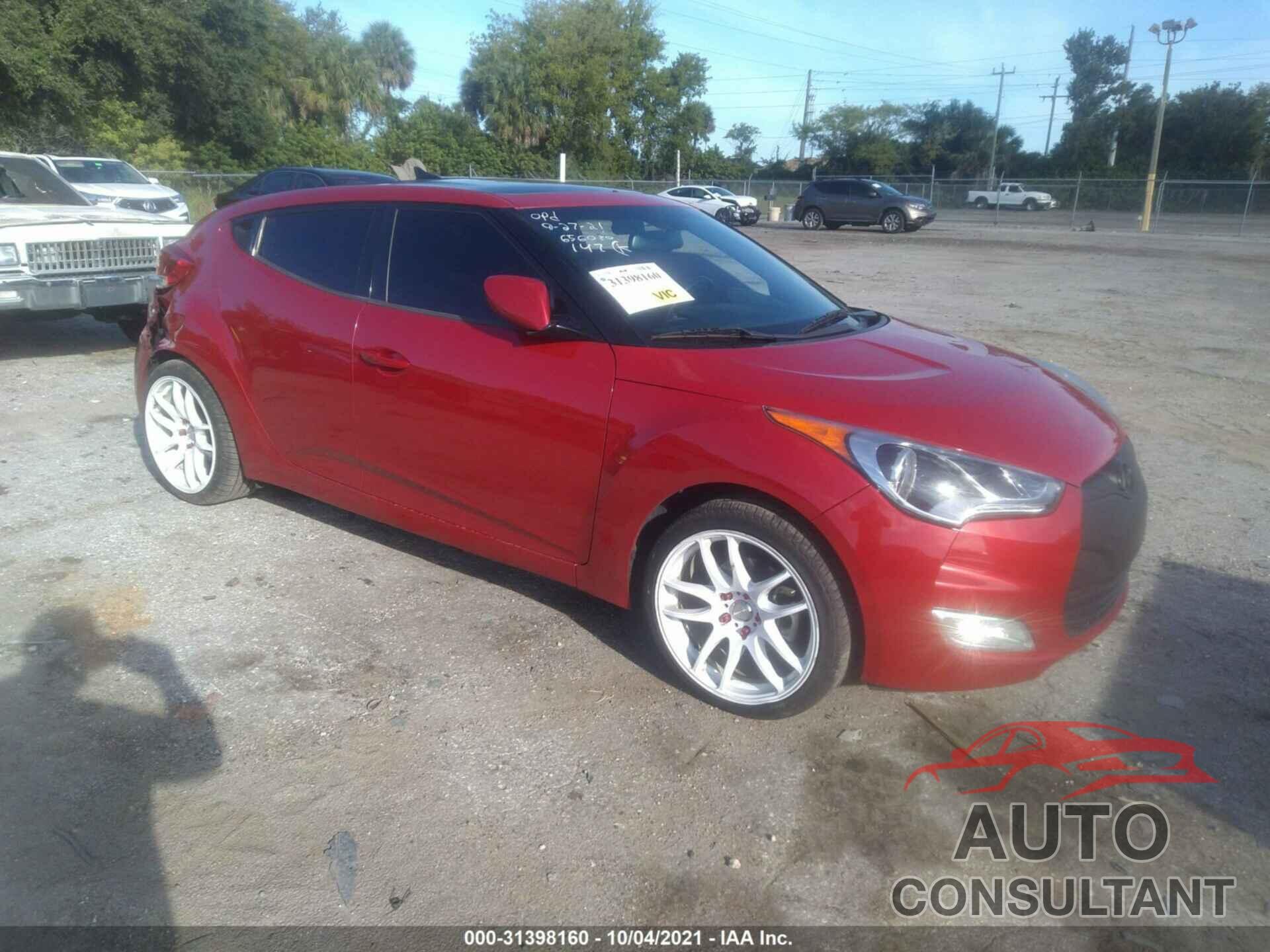 HYUNDAI VELOSTER 2017 - KMHTC6ADXHU321083