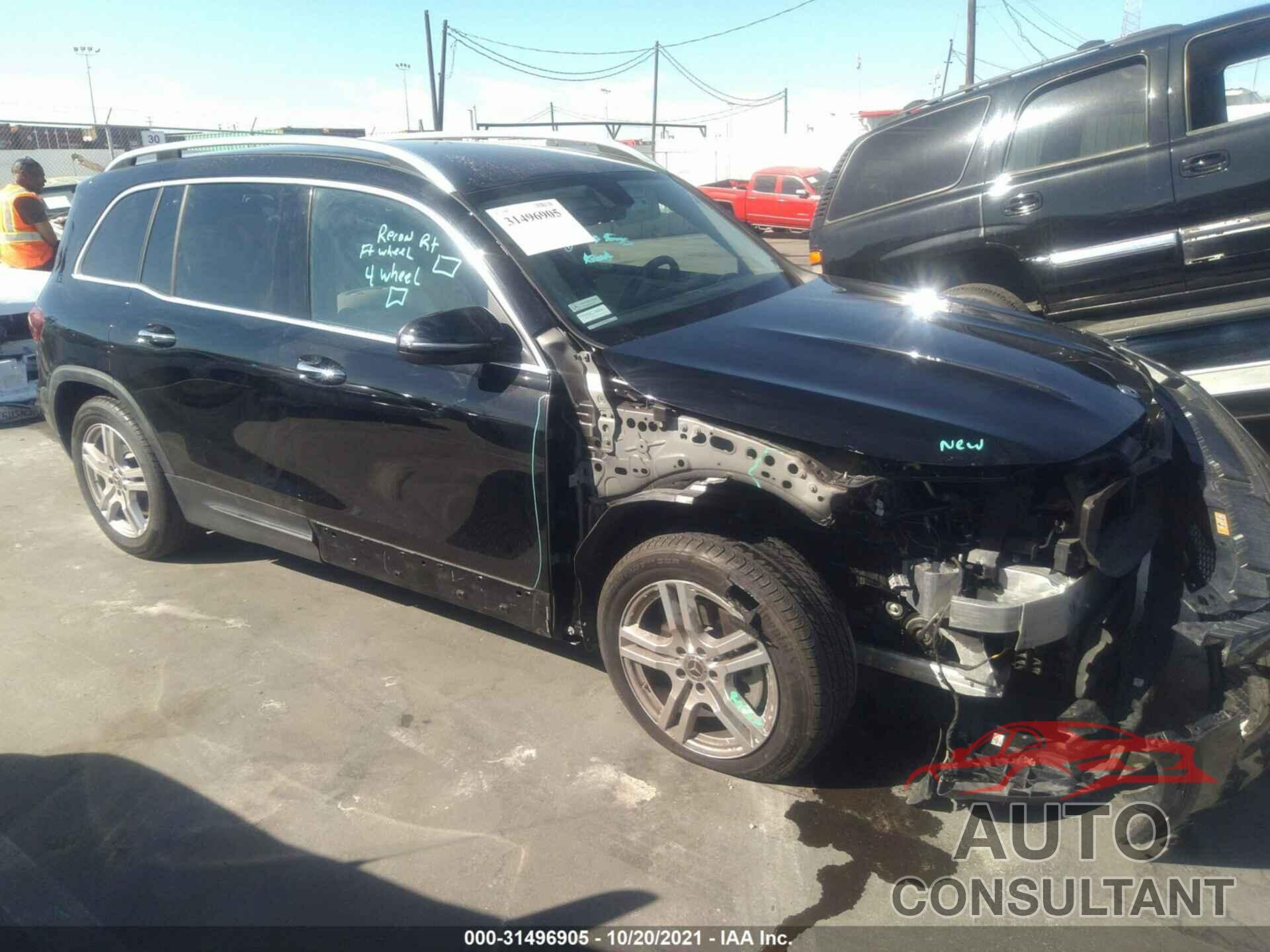 MERCEDES-BENZ GLB 2020 - WDC4M4GBXLW007277