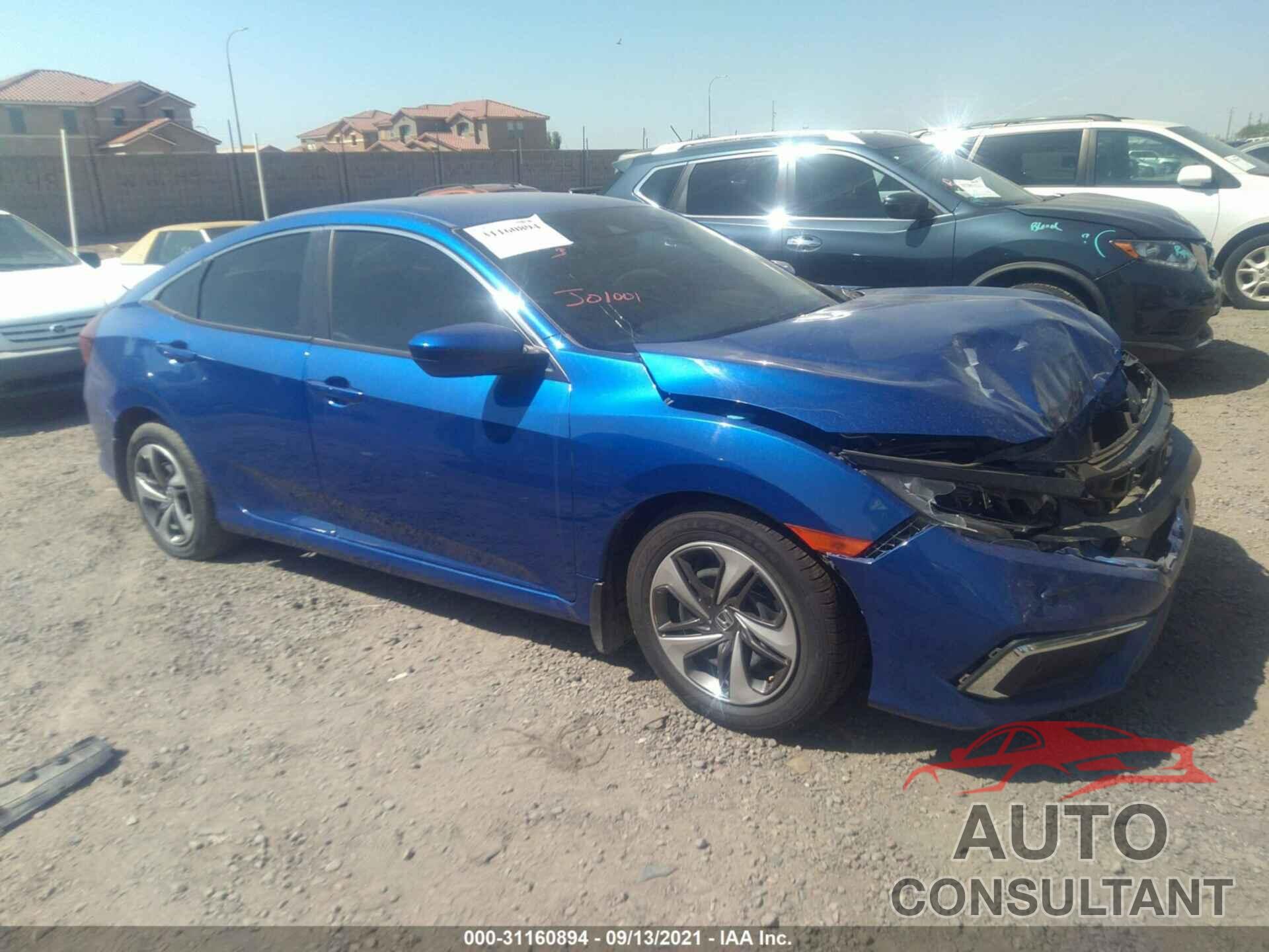 HONDA CIVIC SEDAN 2020 - 19XFC2F62LE005477