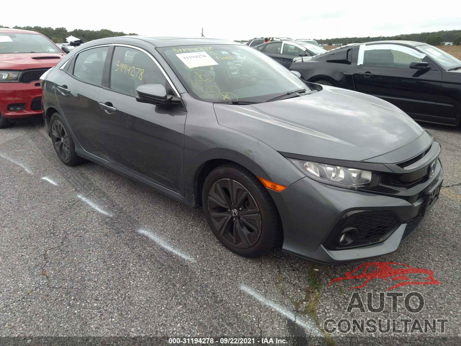 HONDA CIVIC HATCHBACK 2018 - SHHFK7H56JU431196