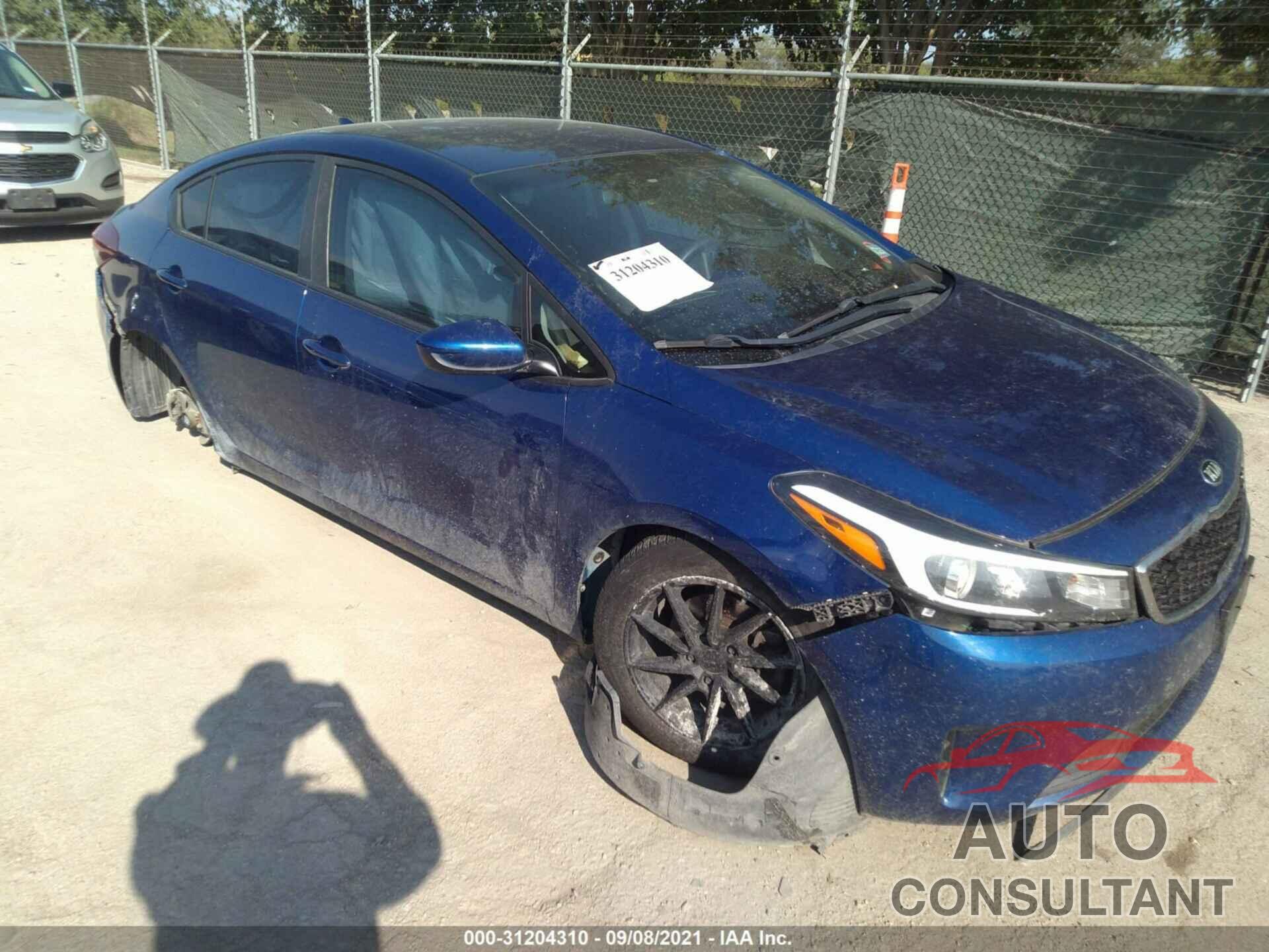 KIA FORTE 2017 - 3KPFL4A75HE047032