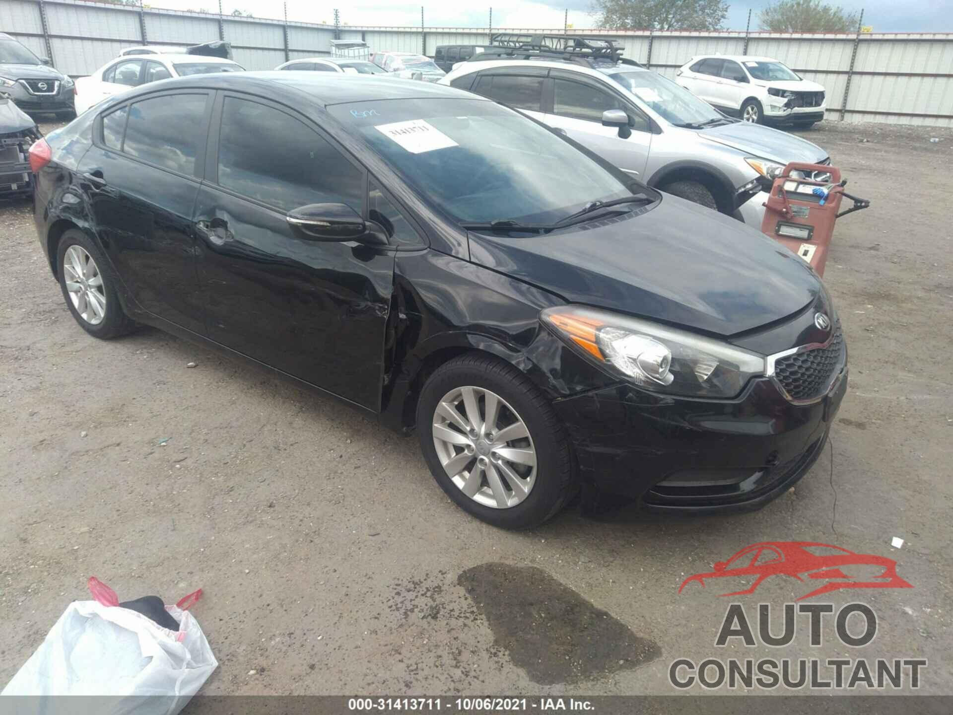 KIA FORTE 2016 - KNAFX4A68G5476832