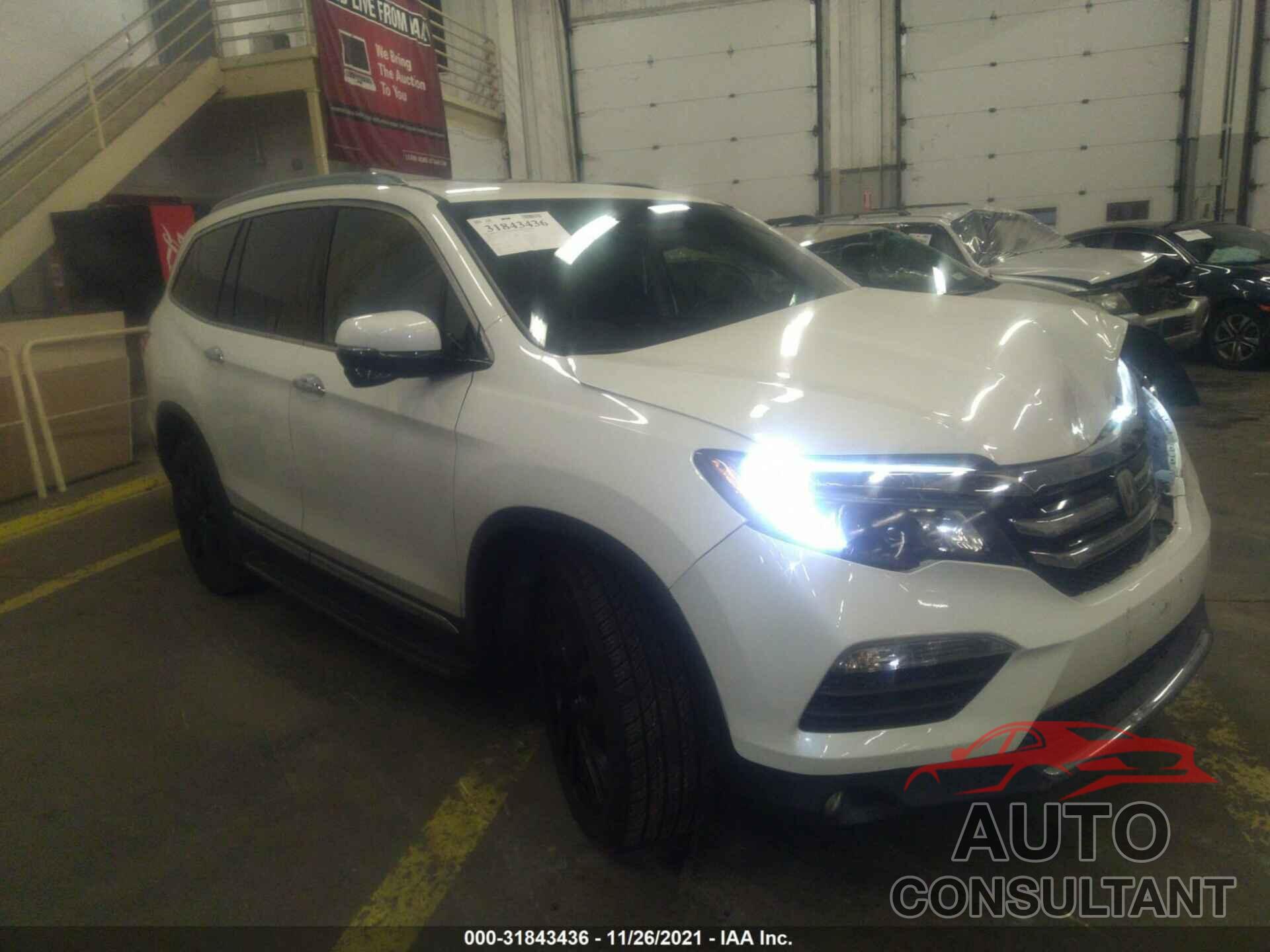 HONDA PILOT 2016 - 5FNYF6H90GB013267