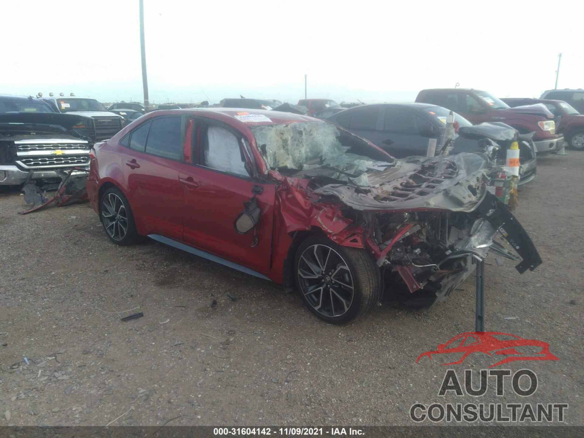 TOYOTA COROLLA 2021 - JTDS4MCE6MJ065673
