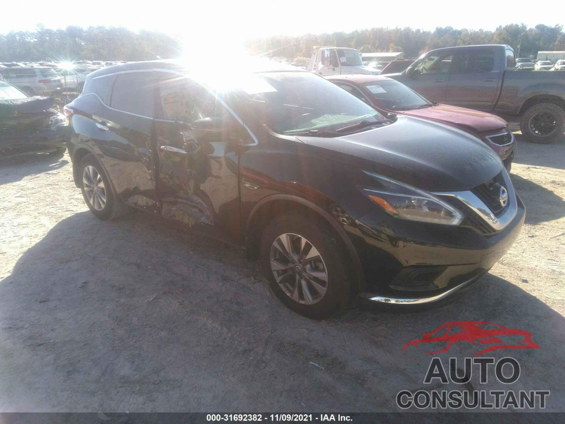 NISSAN MURANO 2018 - 5N1AZ2MGXJN152090