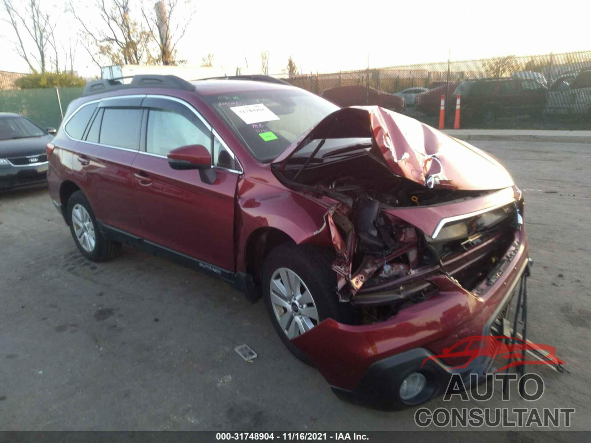 SUBARU OUTBACK 2018 - 4S4BSAHC1J3349882