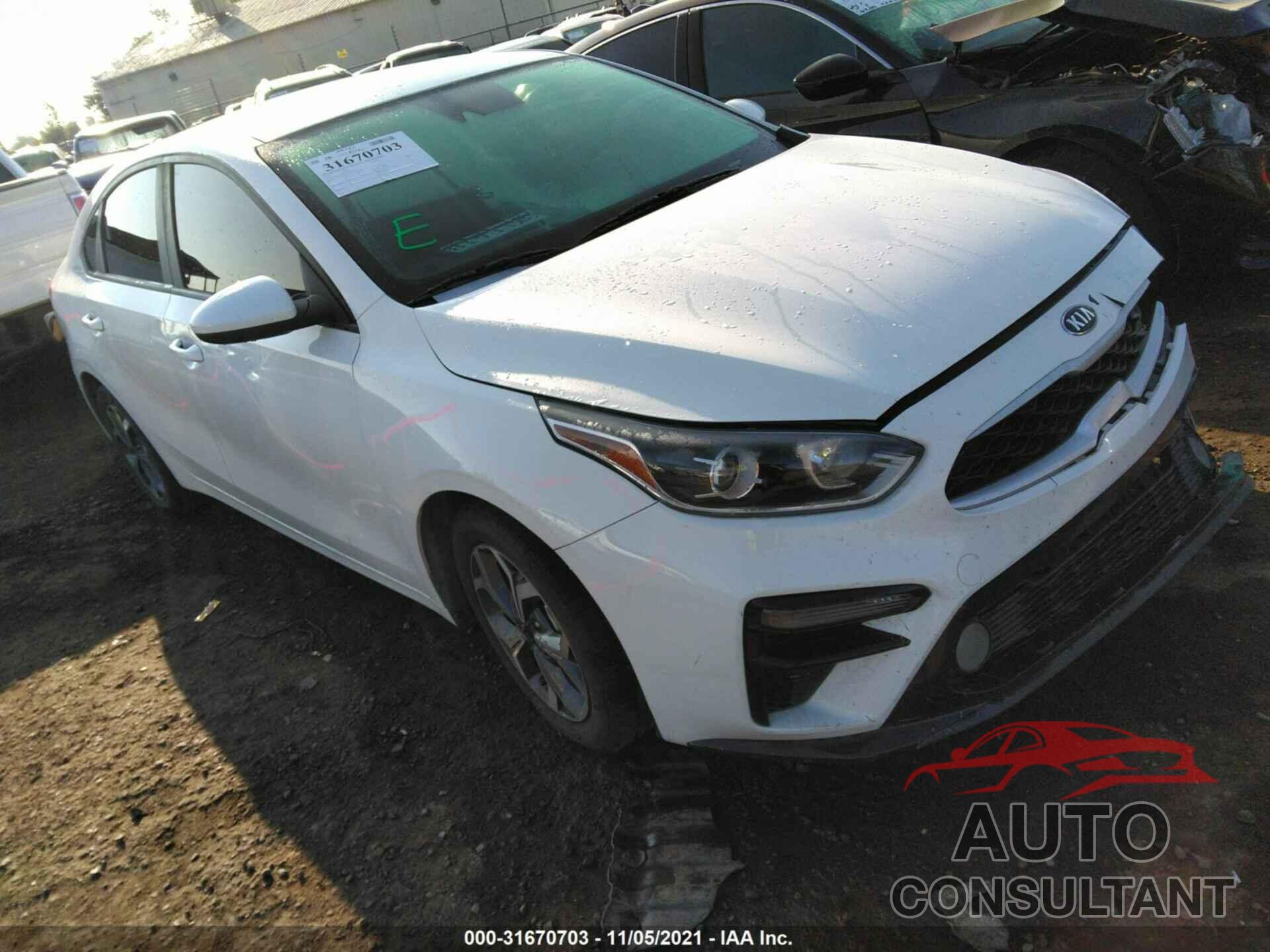 KIA FORTE 2019 - 3KPF24AD1KE093845