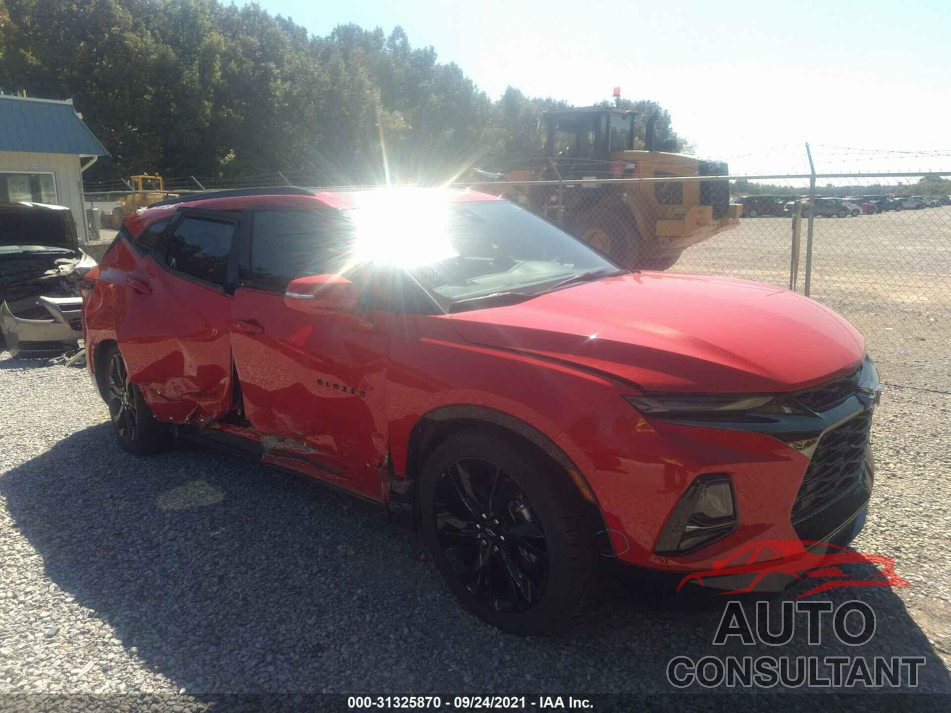 CHEVROLET BLAZER 2021 - 3GNKBERS1MS507872