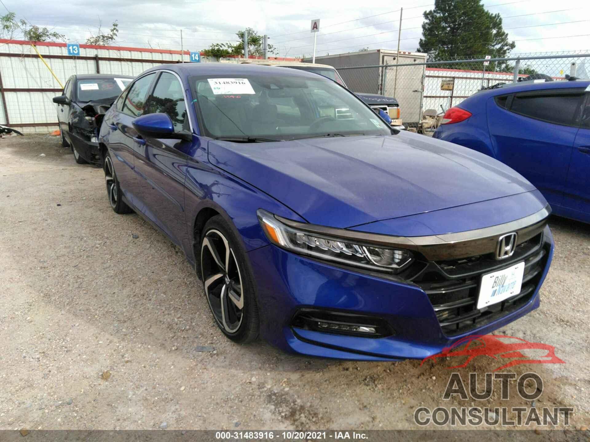 HONDA ACCORD SEDAN 2020 - 1HGCV1F31LA073352