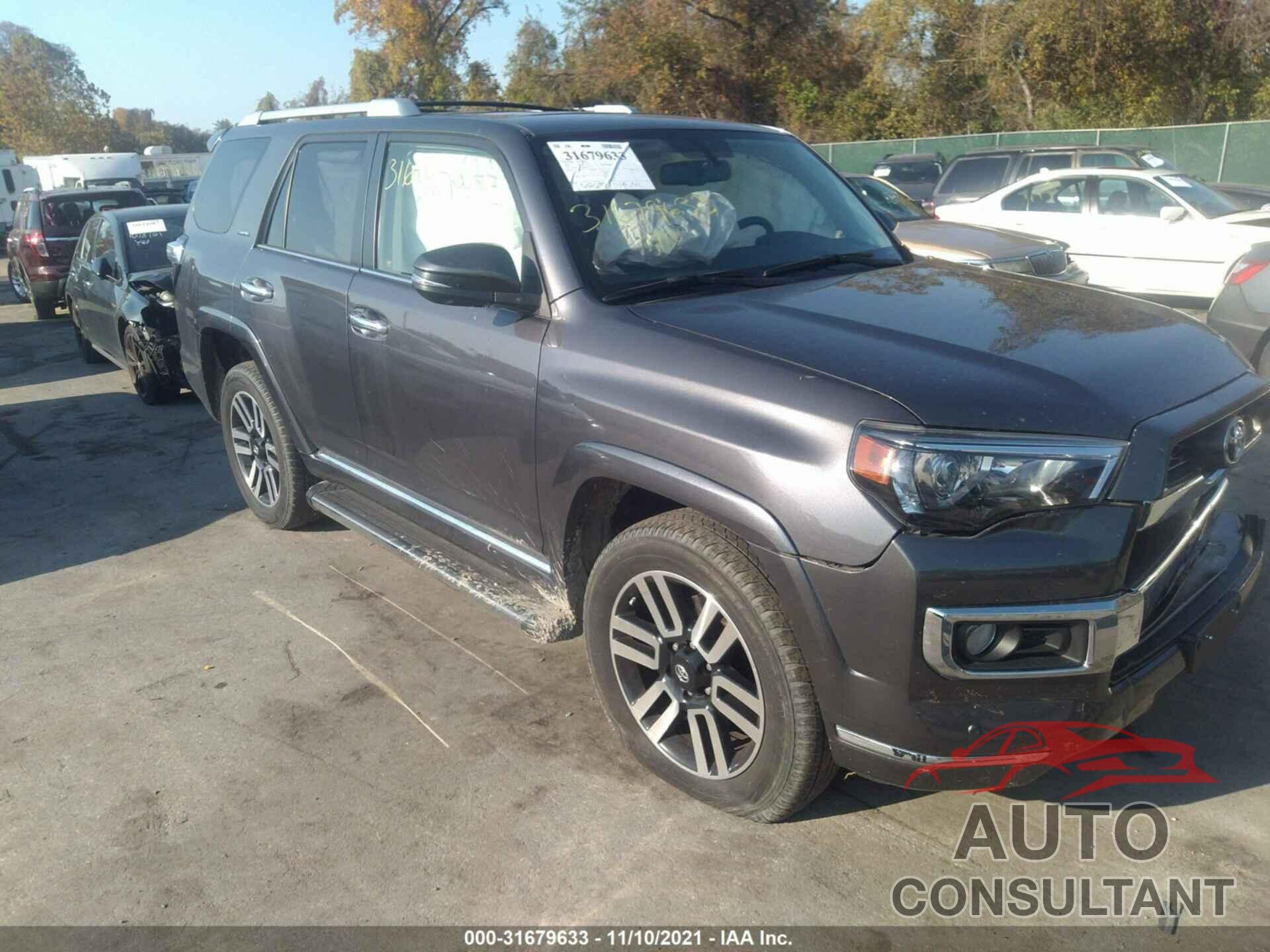 TOYOTA 4RUNNER 2018 - JTEBU5JR5J5547949