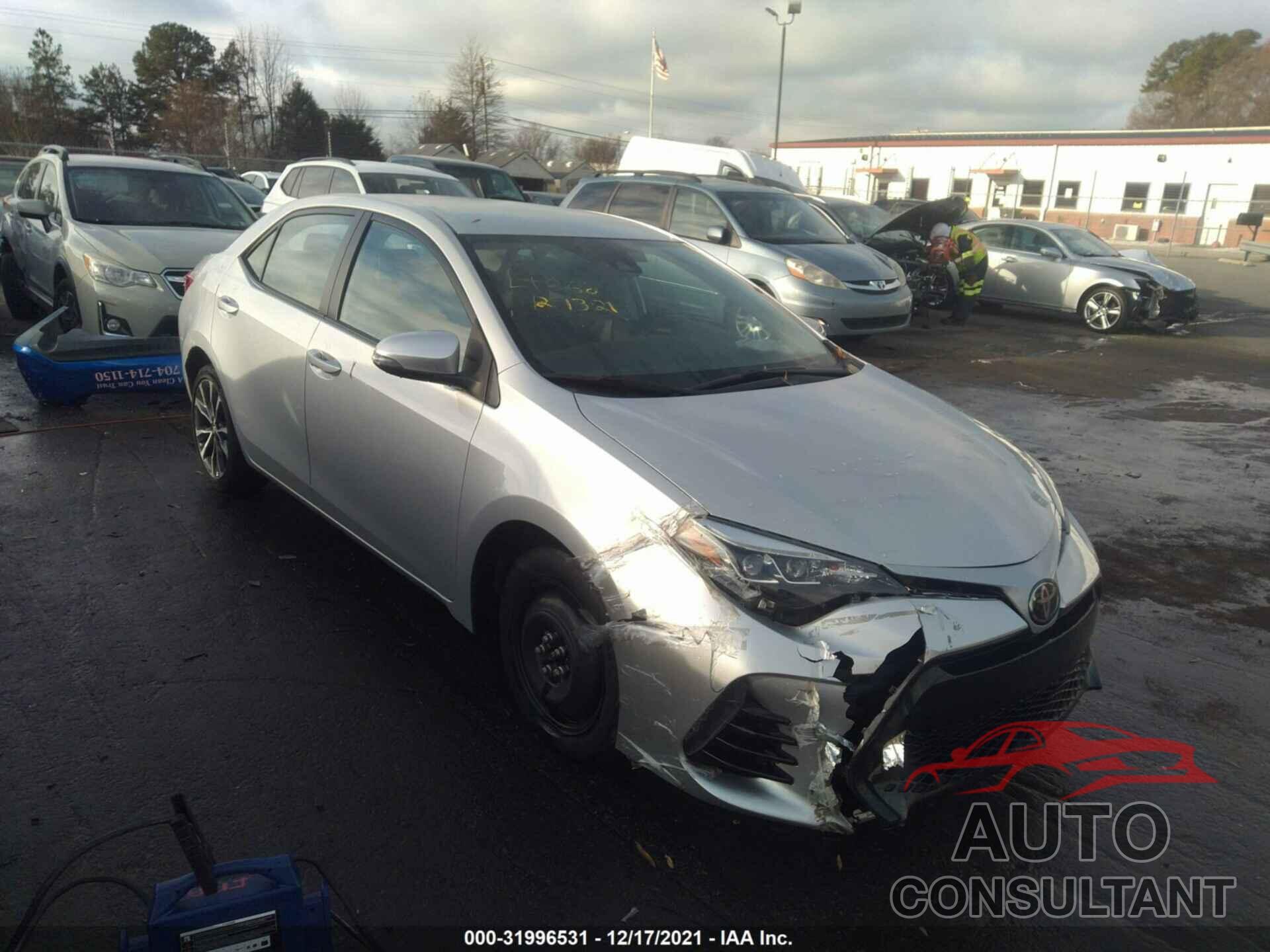 TOYOTA COROLLA 2018 - 2T1BURHE4JC971804