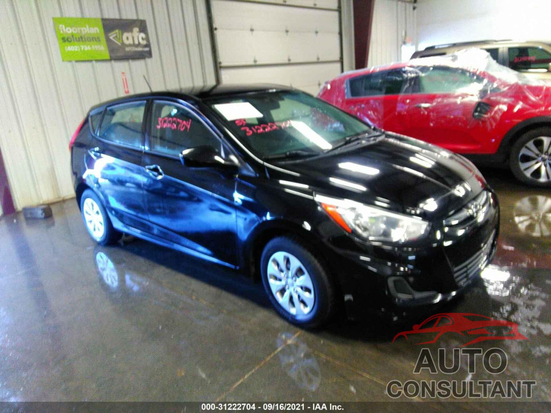 HYUNDAI ACCENT 2016 - KMHCT5AE4GU246527