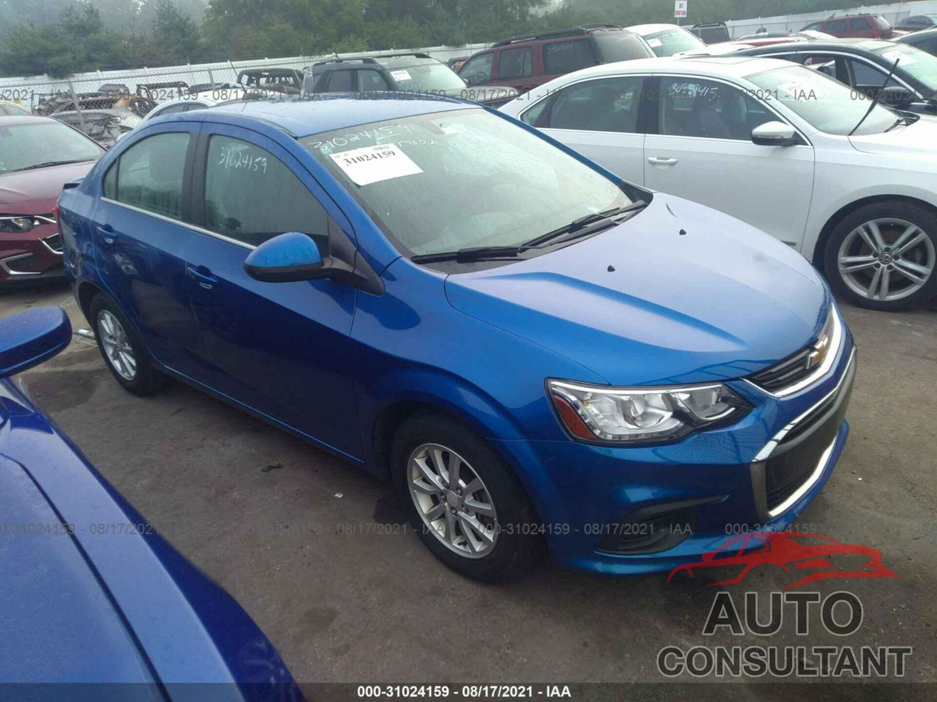 CHEVROLET SONIC 2017 - 1G1JD5SG0H4118532