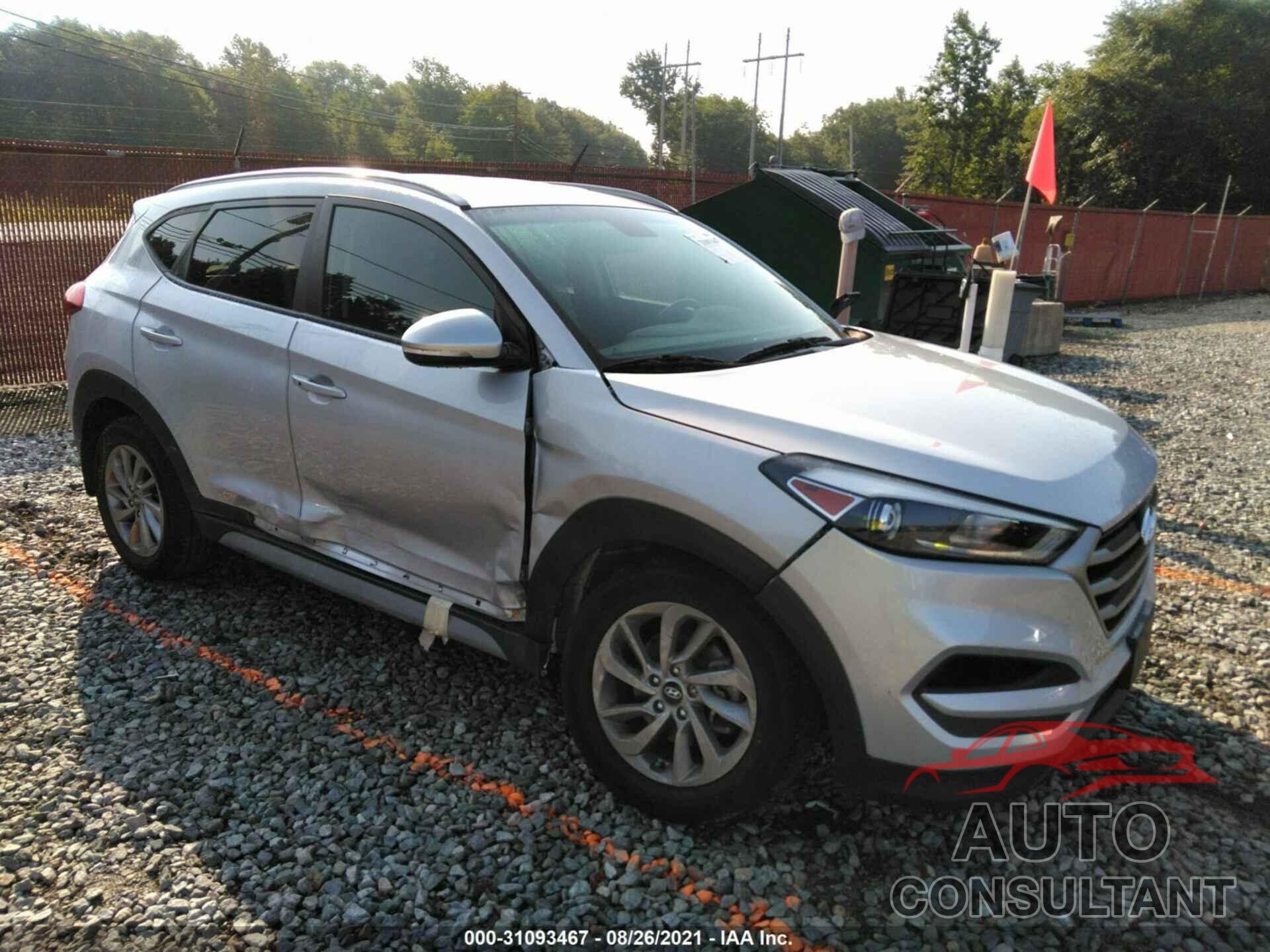 HYUNDAI TUCSON 2018 - KM8J3CA46JU653503
