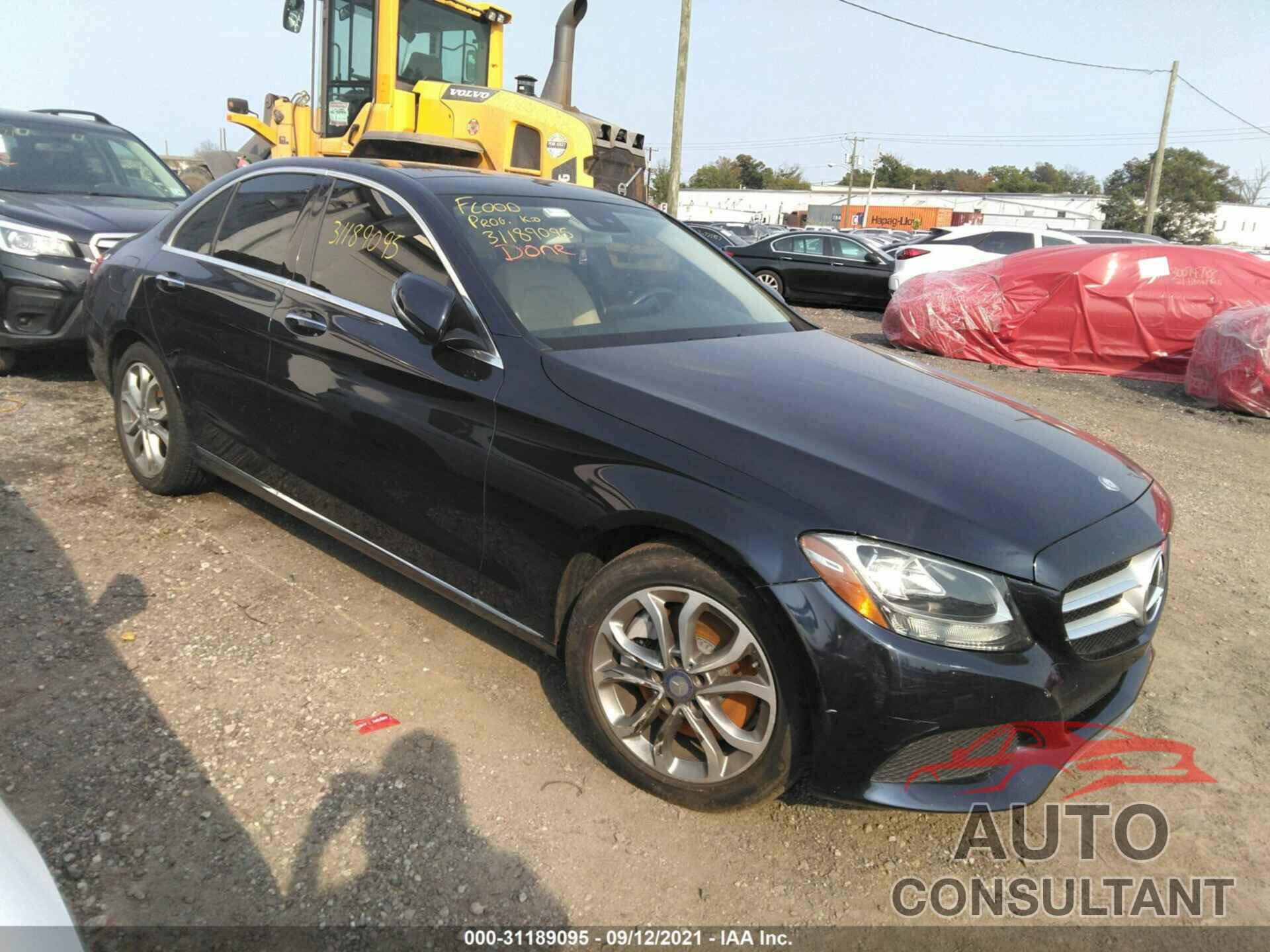 MERCEDES-BENZ C-CLASS 2017 - 55SWF4KB5HU208143