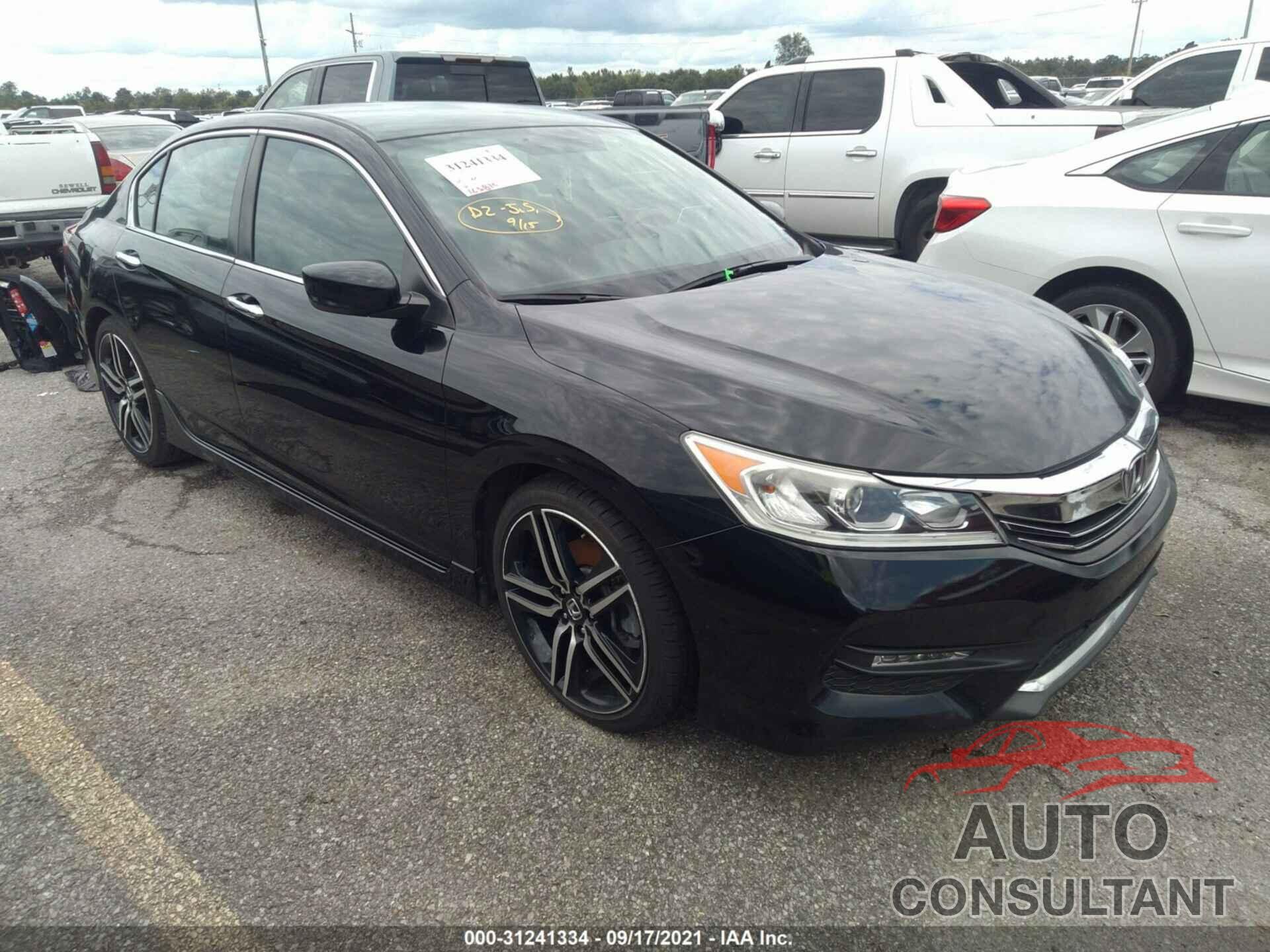 HONDA ACCORD SEDAN 2016 - 1HGCR2F52GA171971