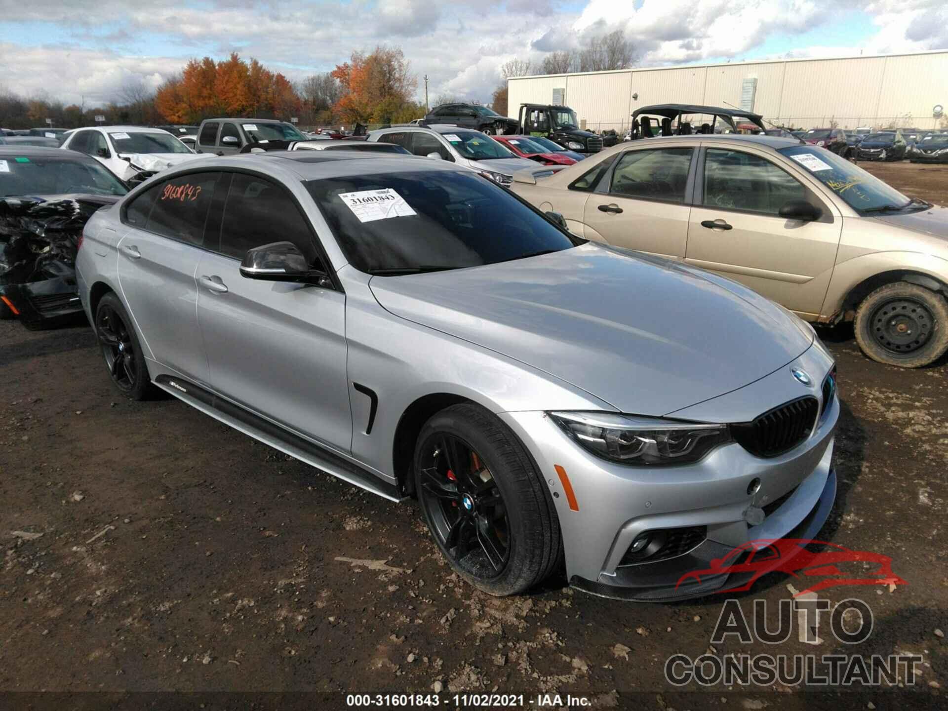 BMW 4 SERIES 2018 - WBA4J3C5XJBG91373