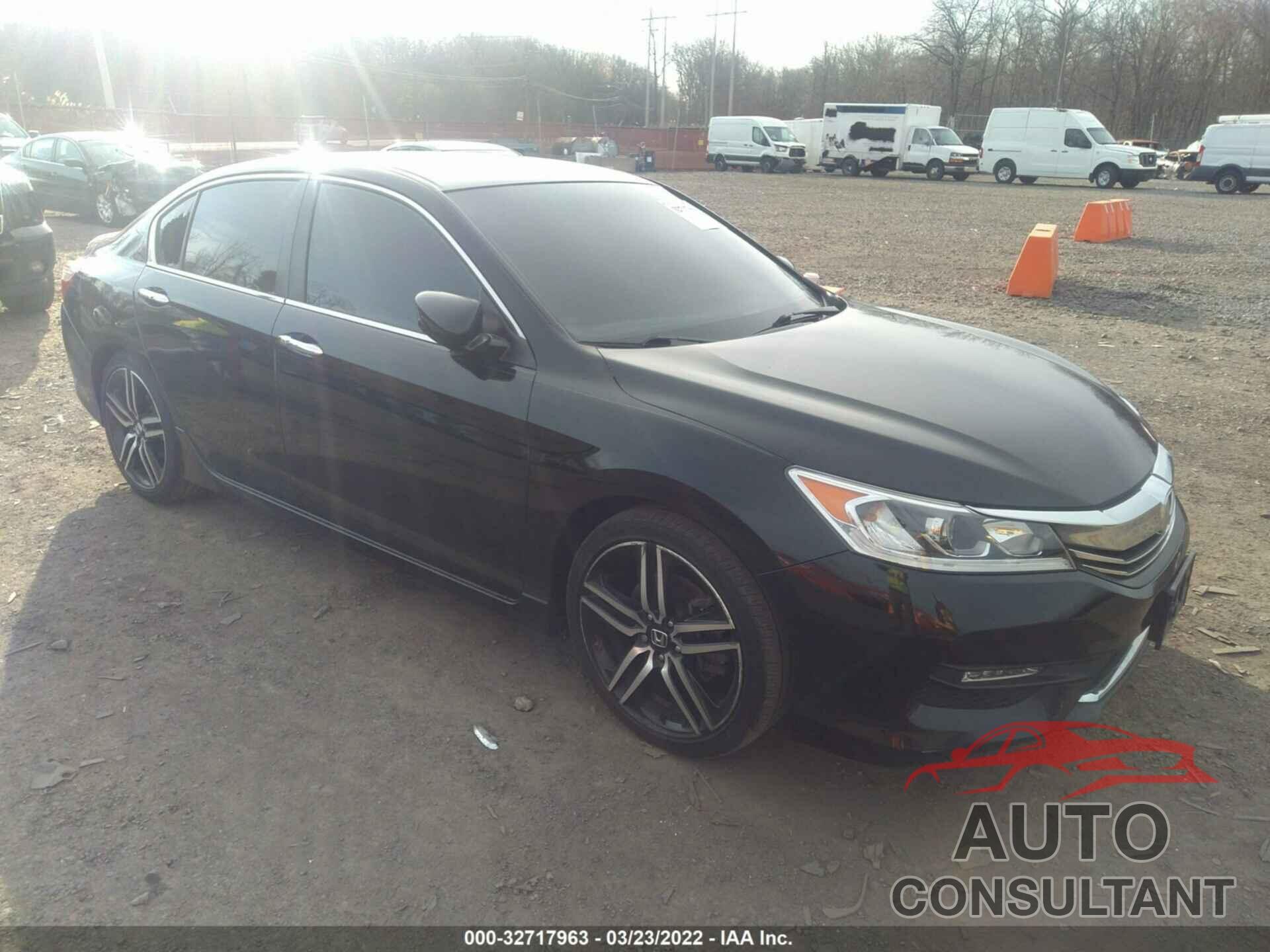 HONDA ACCORD SEDAN 2017 - 1HGCR2F59HA186811