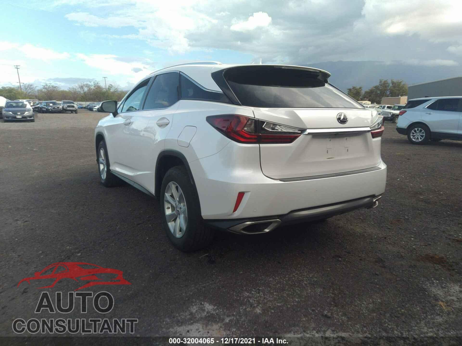 LEXUS RX 2017 - 2T2ZZMCA9HC059988