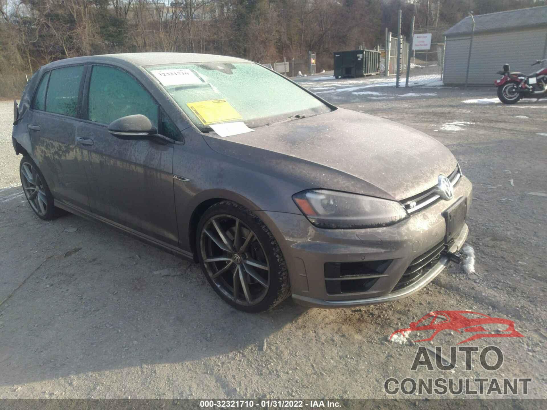 VOLKSWAGEN GOLF R 2017 - WVWWF7AU8HW132807