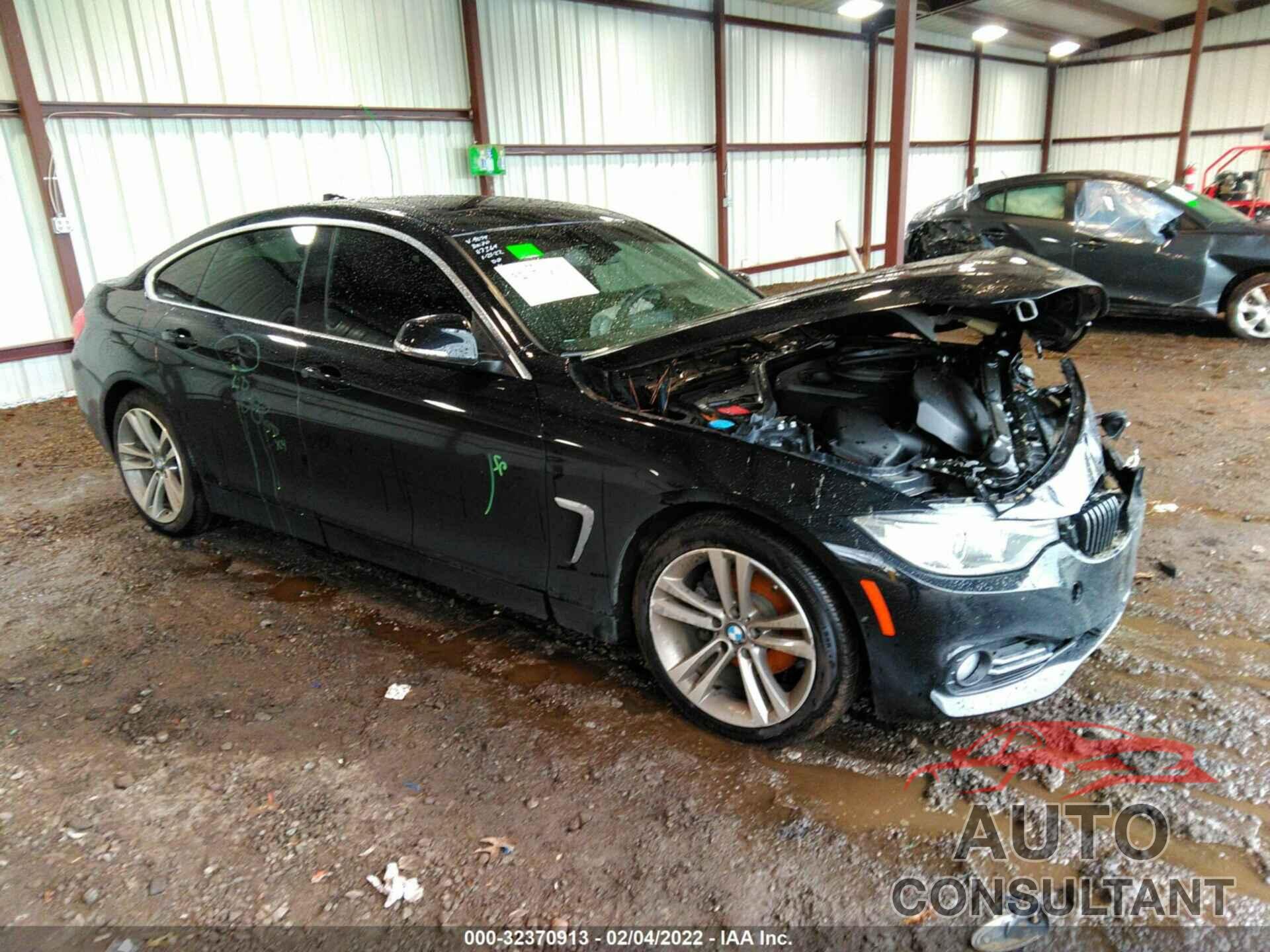 BMW 4 SERIES 2017 - WBA4F7C30HG789054