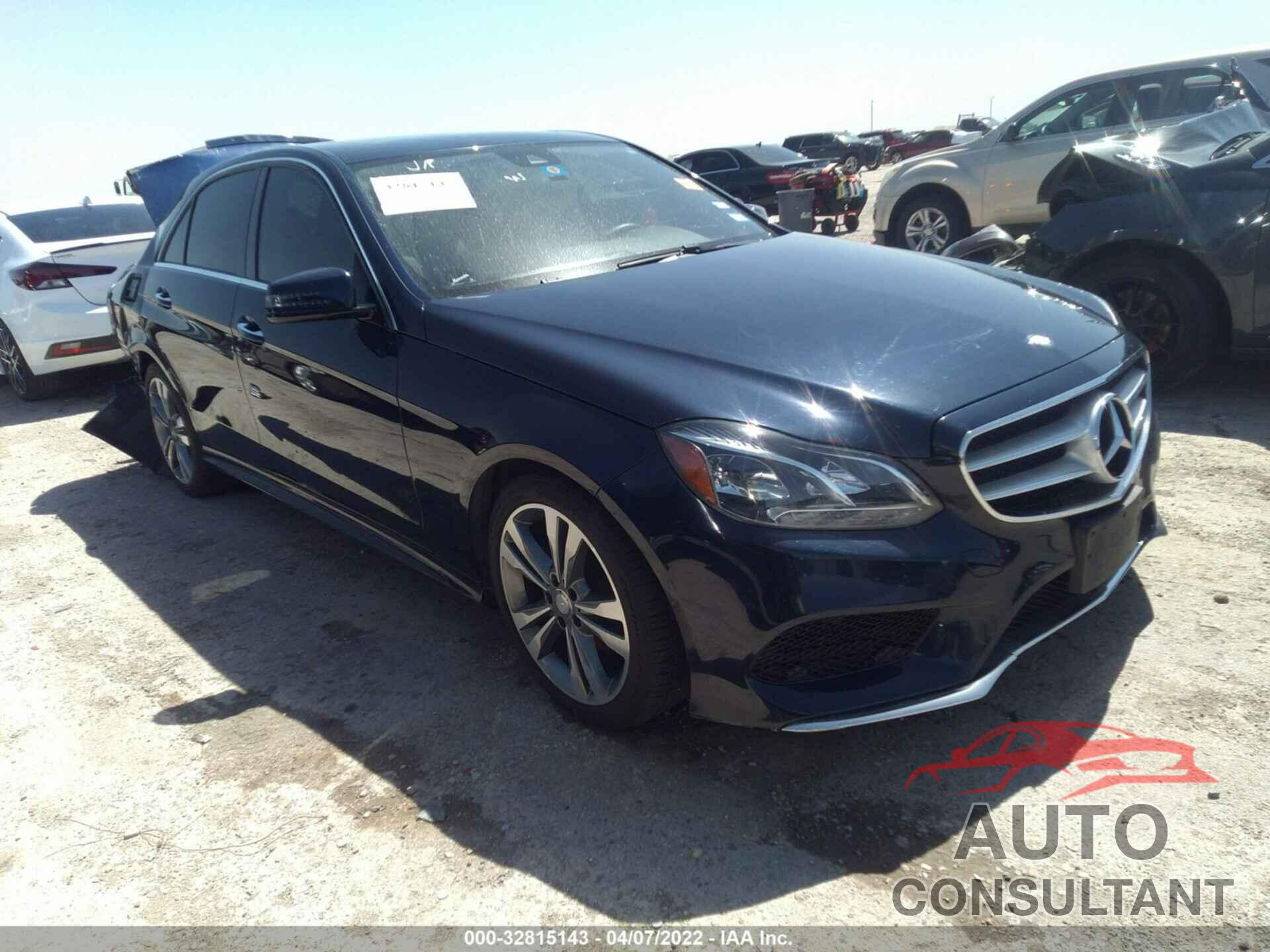 MERCEDES-BENZ E-CLASS 2016 - WDDHF5KB2GB300527