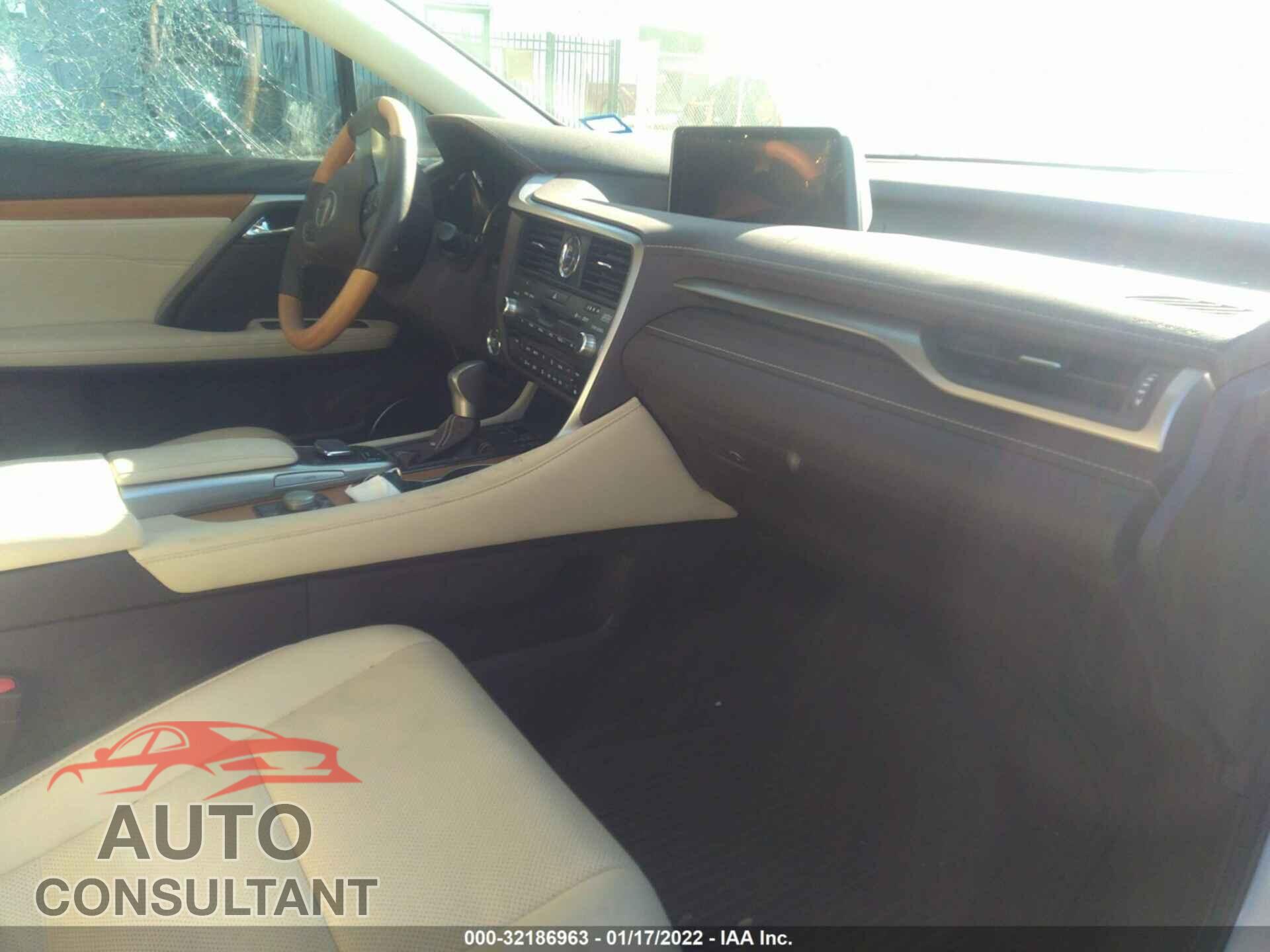 LEXUS RX 2019 - 2T2ZZMCA5KC129882