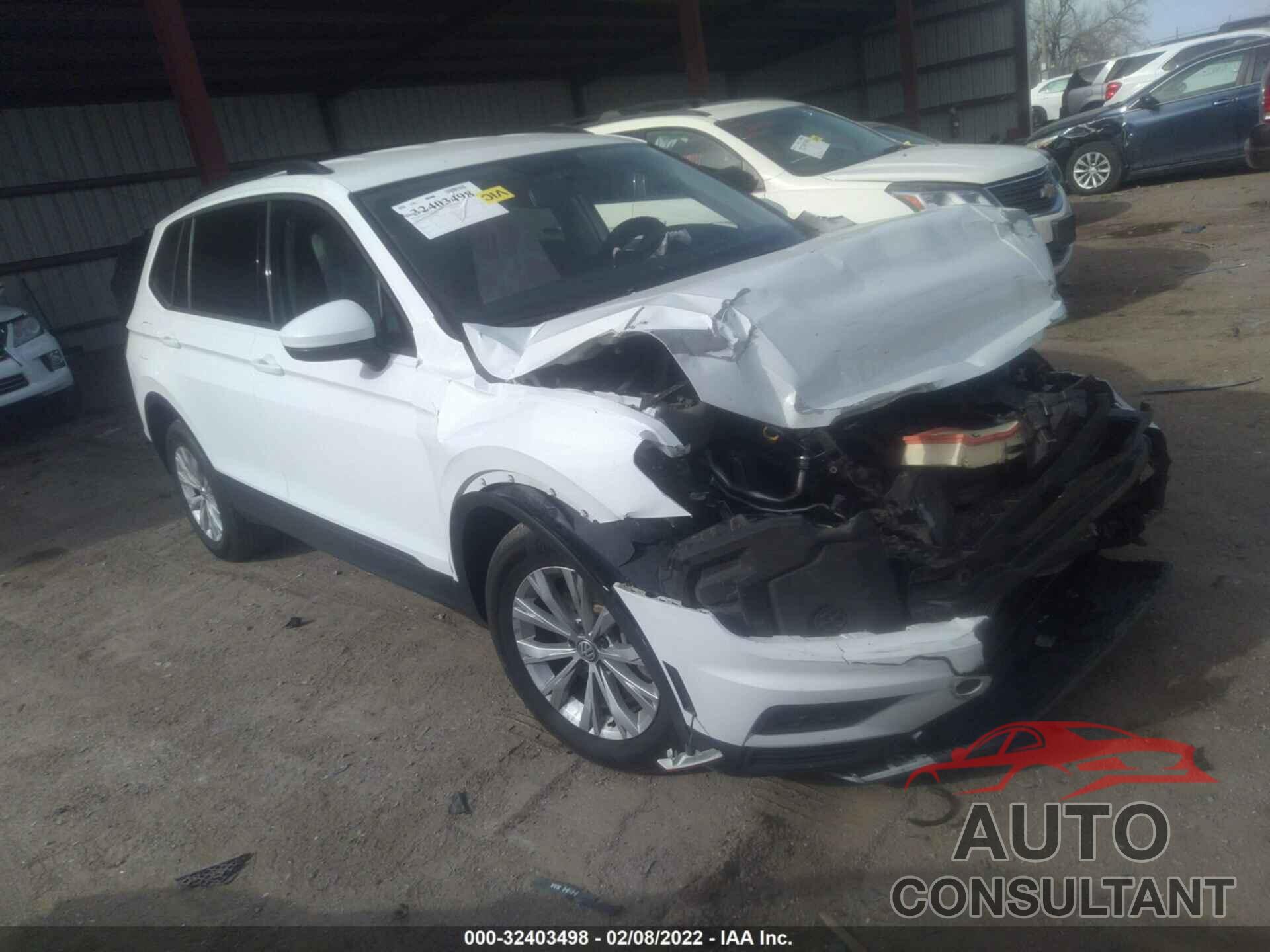 VOLKSWAGEN TIGUAN 2018 - 3VV0B7AX5JM073640