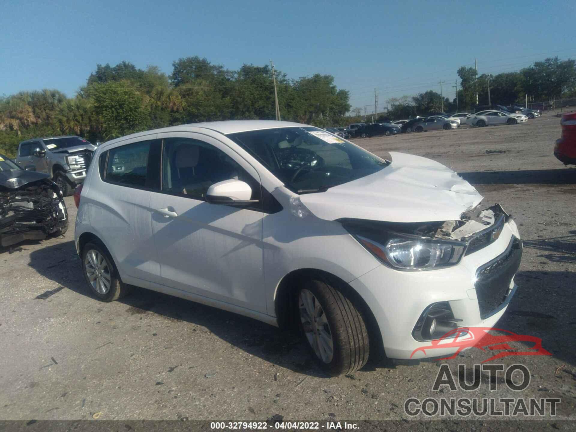 CHEVROLET SPARK 2018 - KL8CD6SA0JC461427