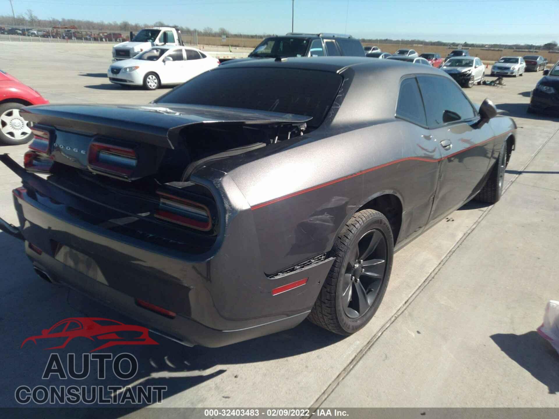 DODGE CHALLENGER 2016 - 2C3CDZAG3GH176732