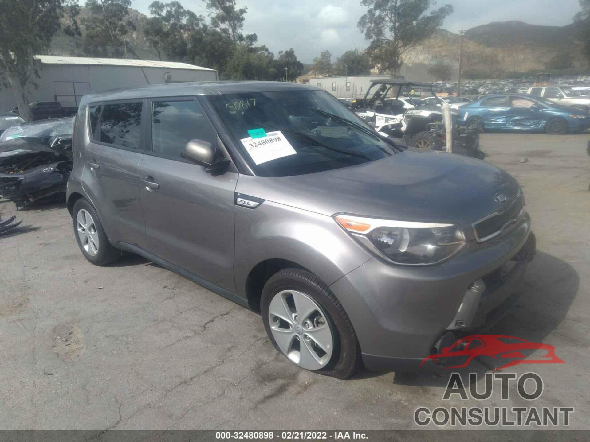 KIA SOUL 2016 - KNDJN2A23G7391194