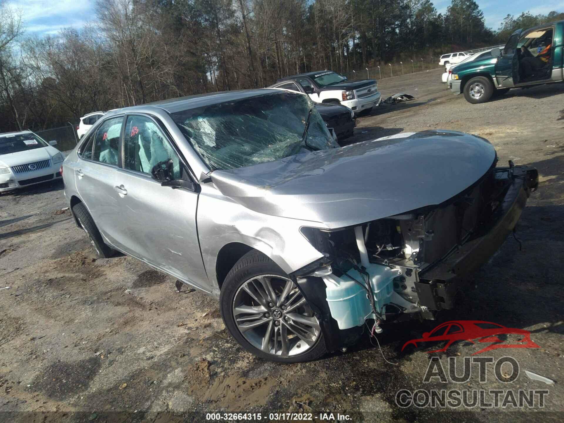 TOYOTA CAMRY 2017 - 4T1BF1FK1HU390080