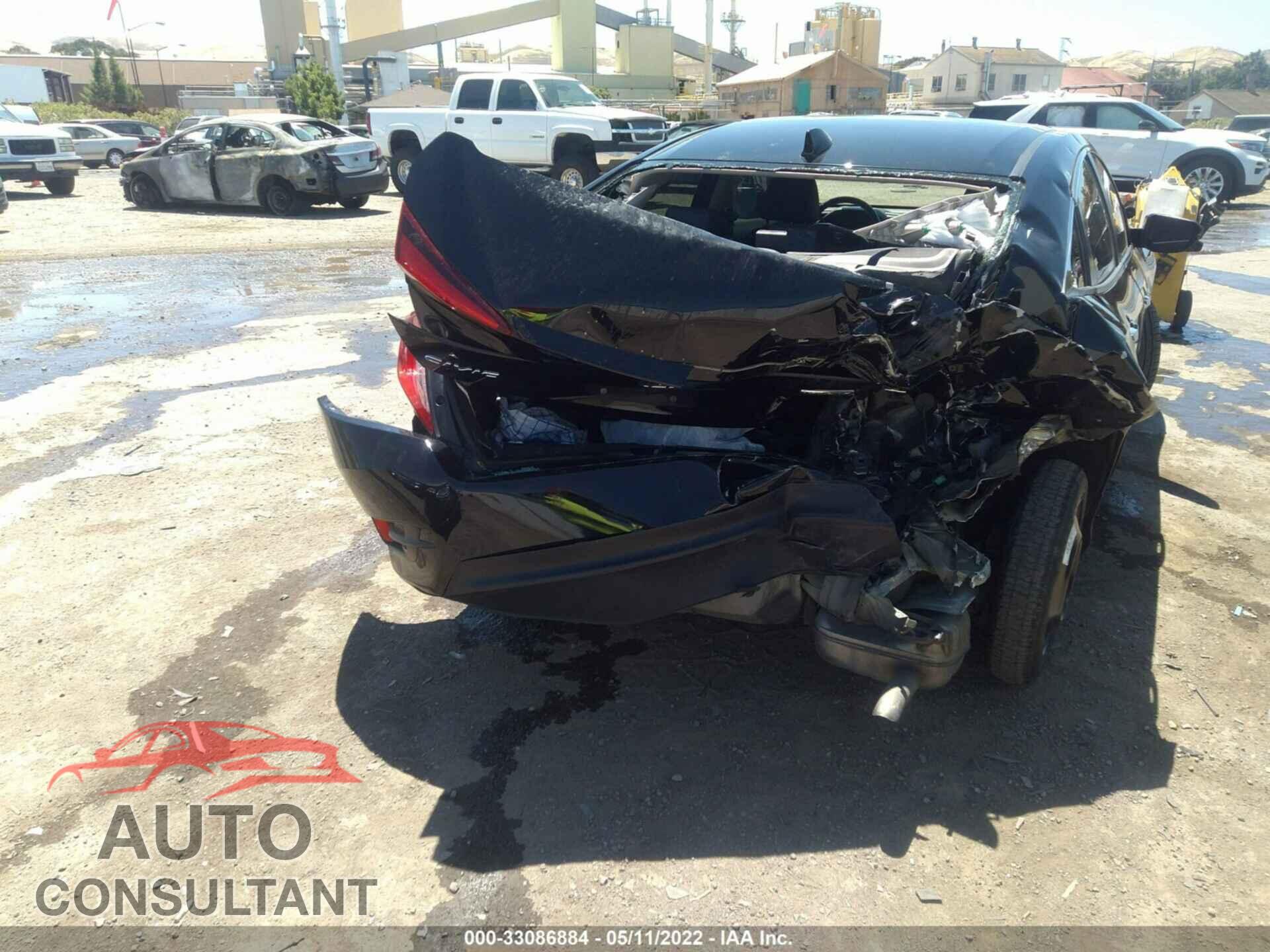 HONDA CIVIC SEDAN 2016 - 2HGFC1F96GH643473