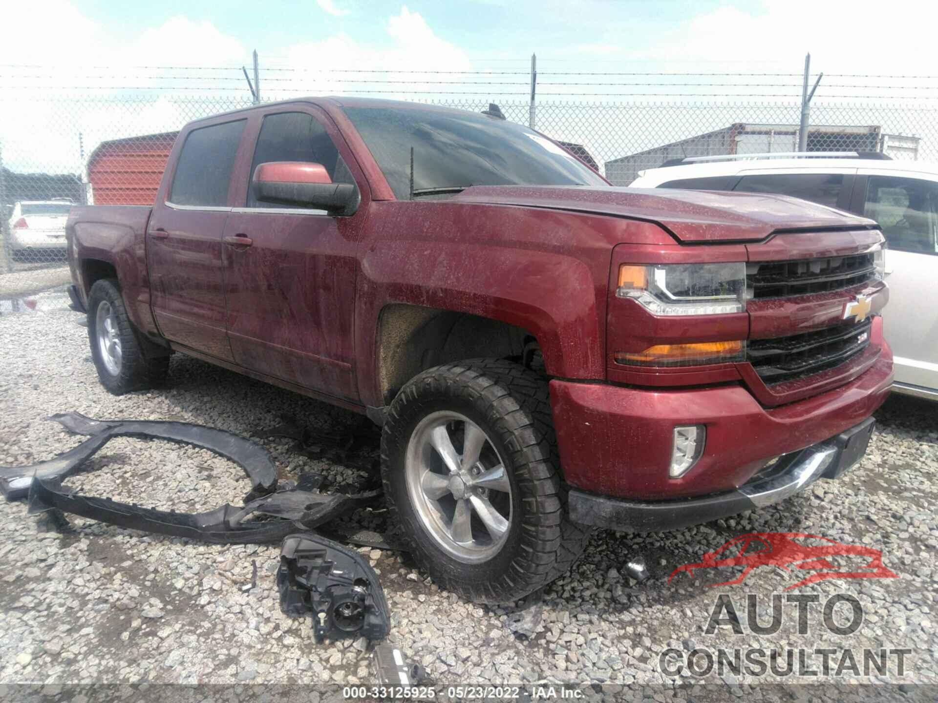 CHEVROLET SILVERADO 1500 2017 - 3GCUKREC9HG211210