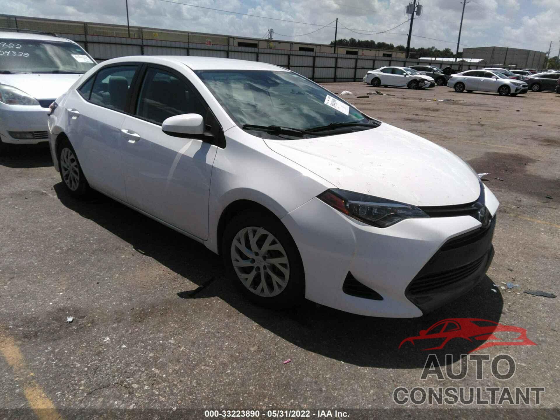 TOYOTA COROLLA 2018 - 2T1BURHE2JC001322