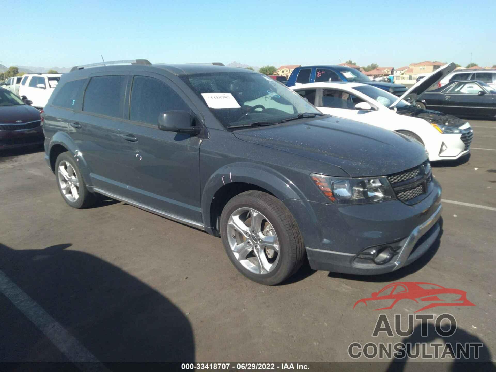 DODGE JOURNEY 2017 - 3C4PDCGB8HT648213
