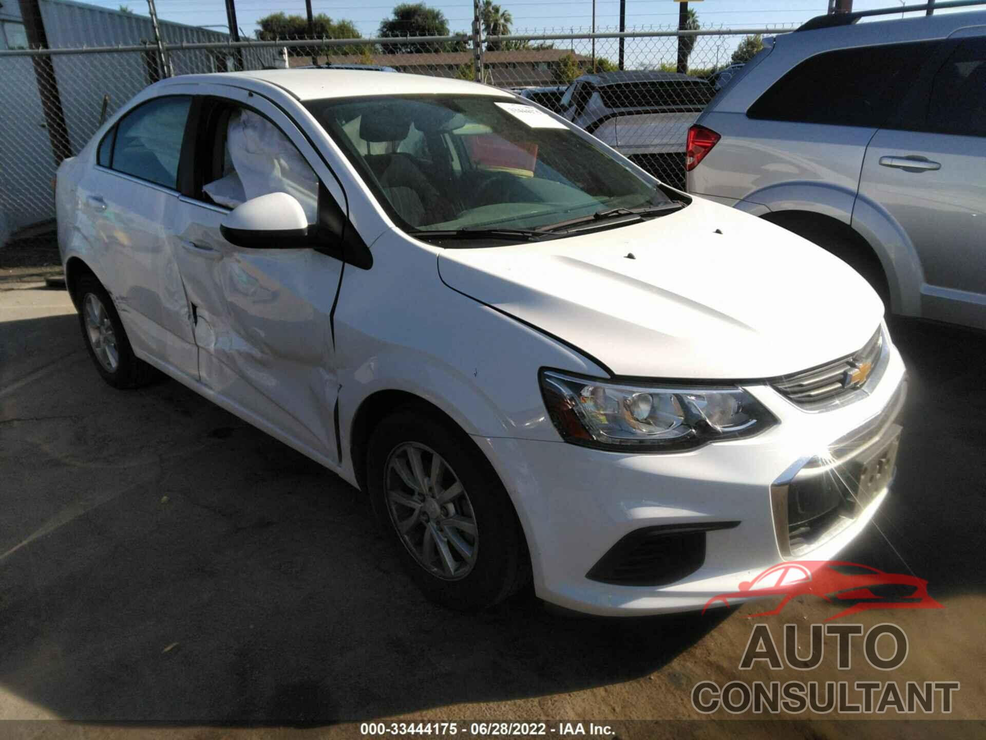 CHEVROLET SONIC 2017 - 1G1JD5SH3H4123720