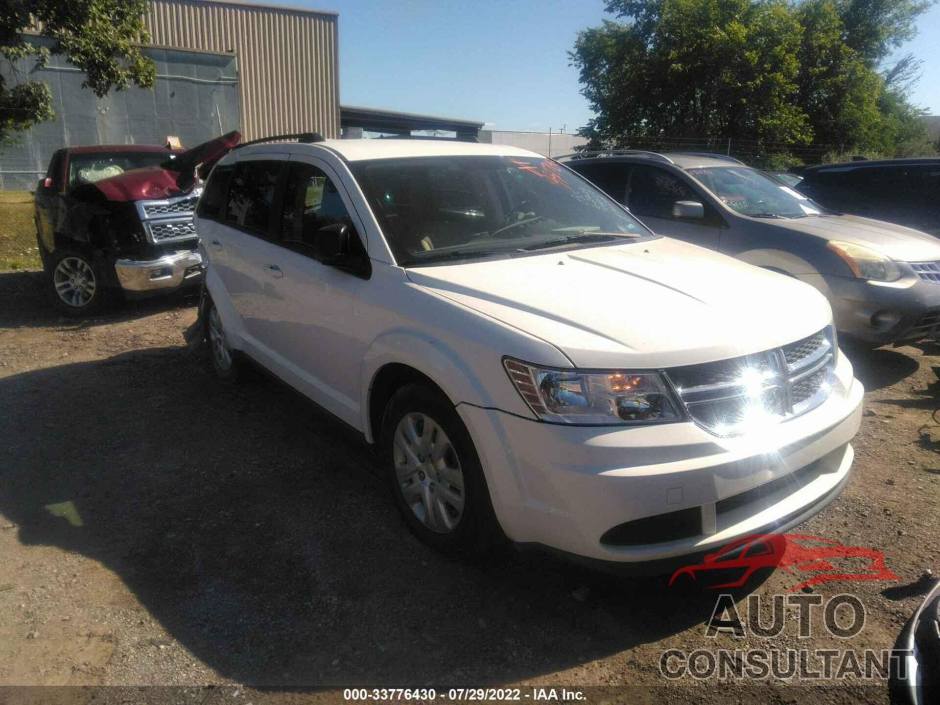 DODGE JOURNEY 2017 - 3C4PDCAB7HT676254