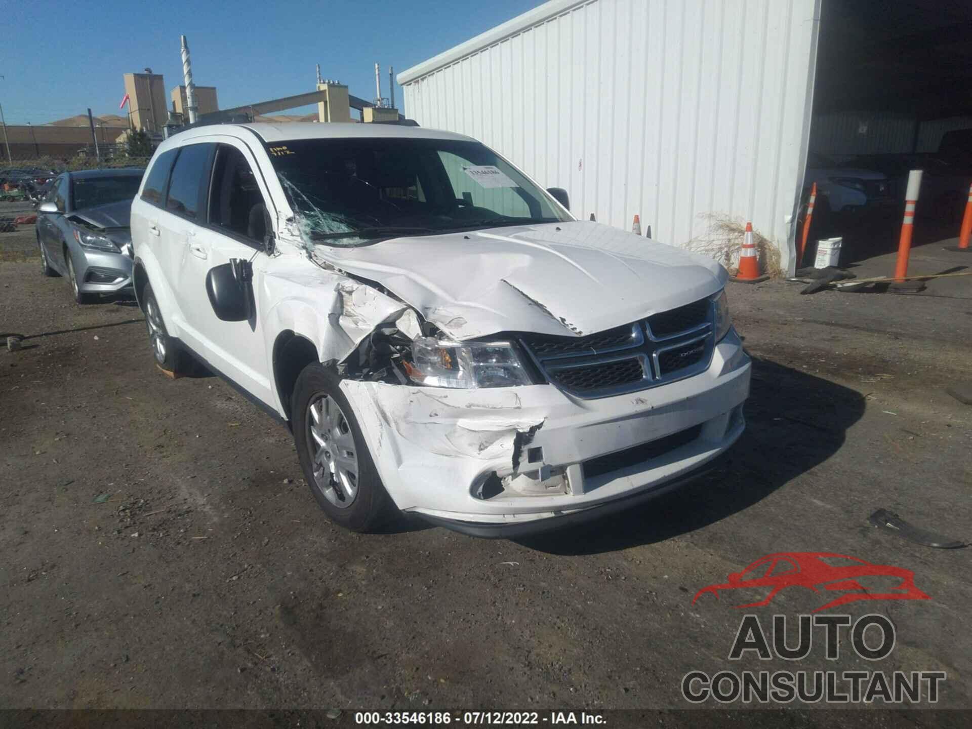 DODGE JOURNEY 2017 - 3C4PDCAB6HT558941